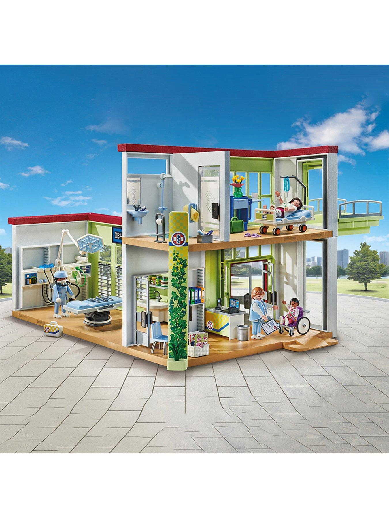 image of playmobil-71615-action-heroes-modern-hospital