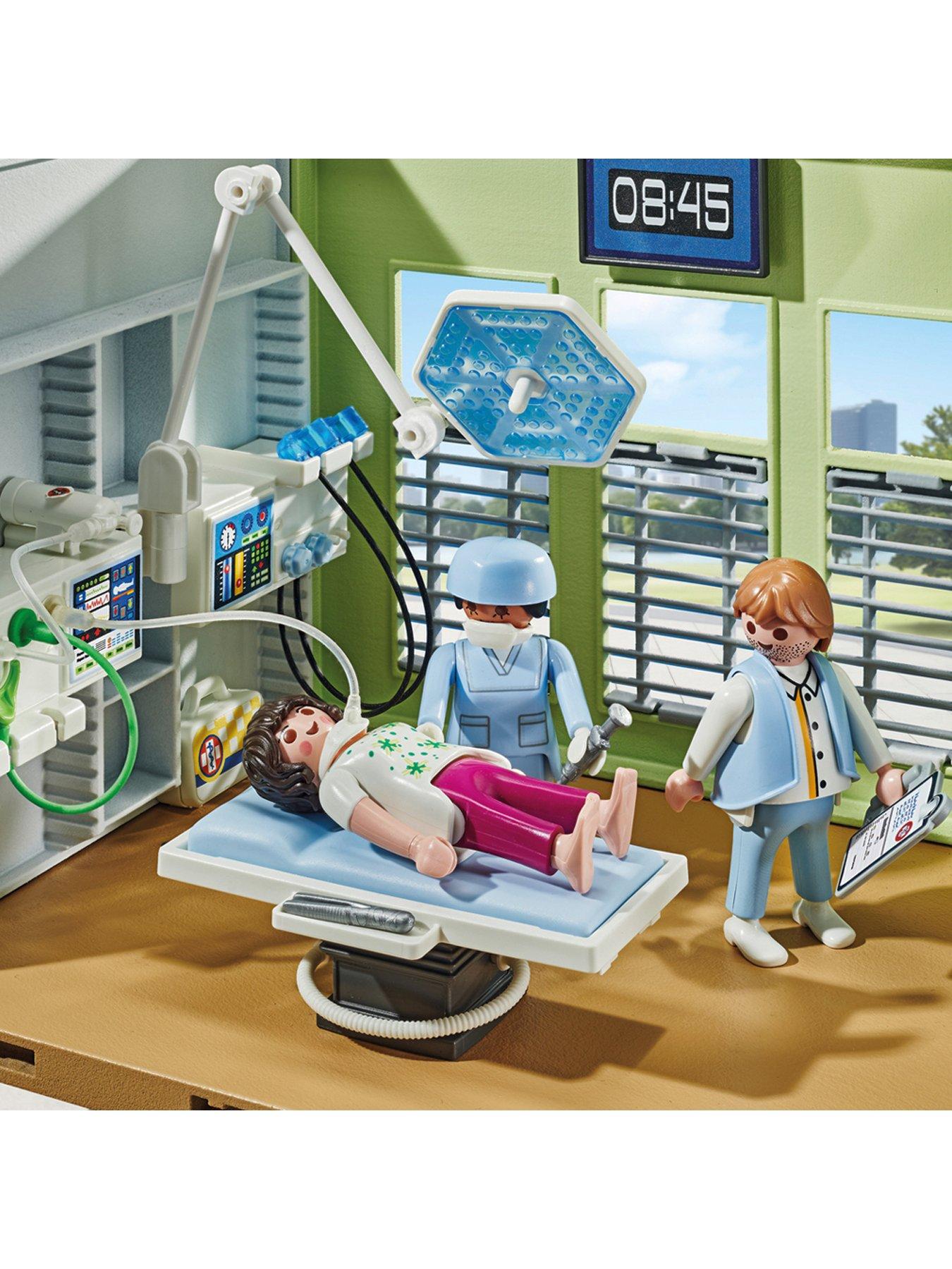  image of playmobil-71615-action-heroes-modern-hospital