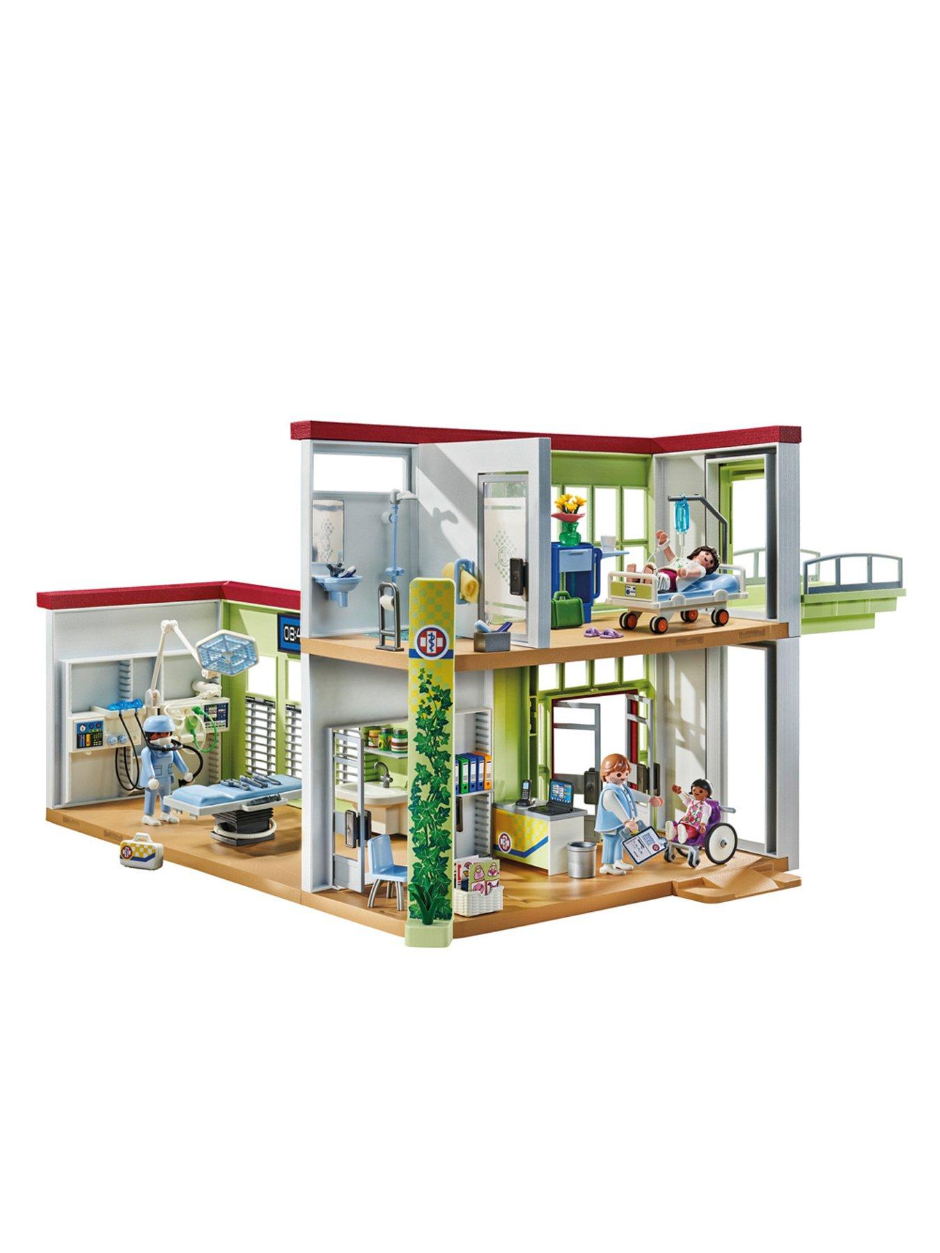  image of playmobil-71615-action-heroes-modern-hospital