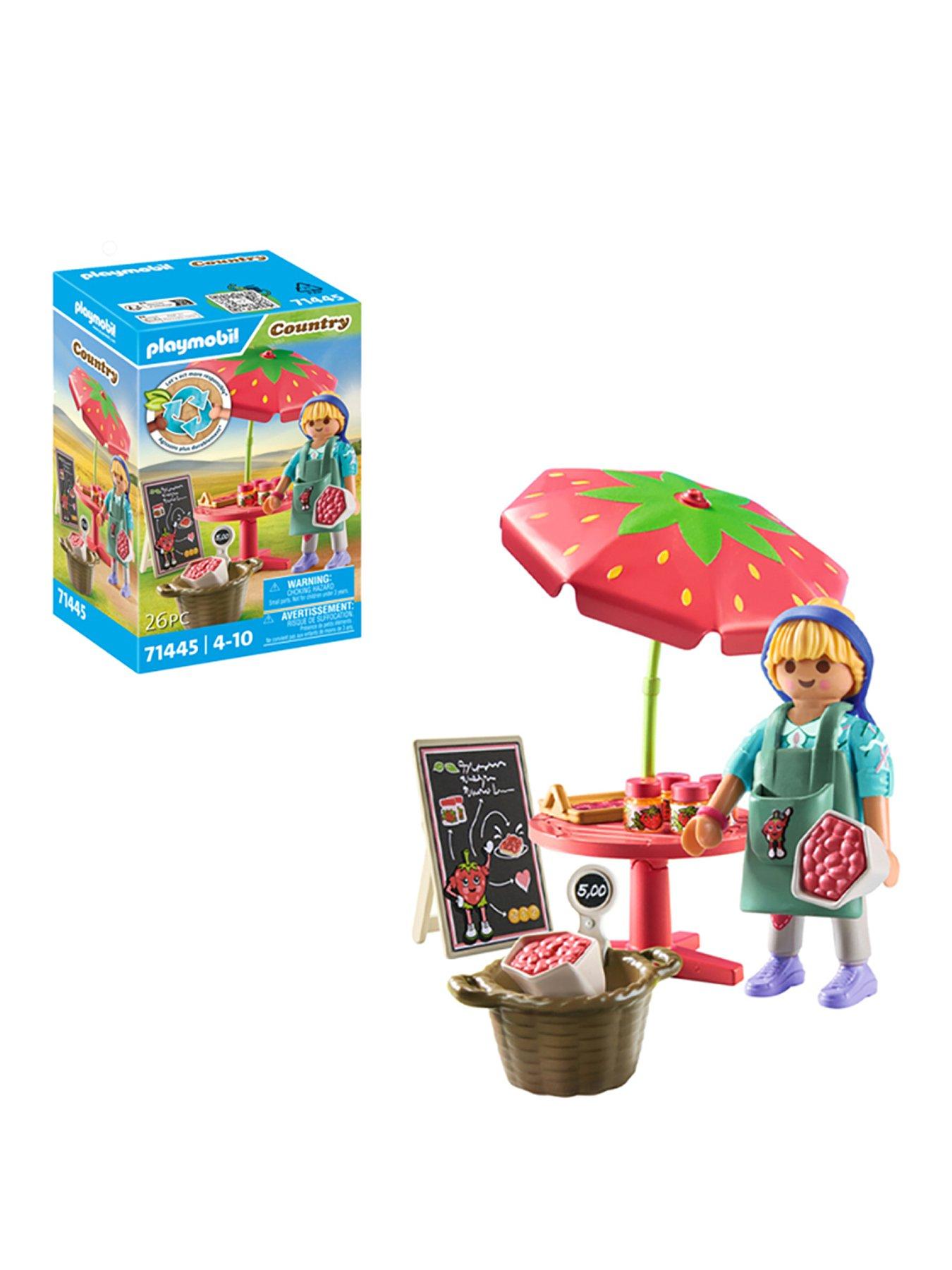  image of playmobil-71445-country-homemade-strawberry-jam-stall