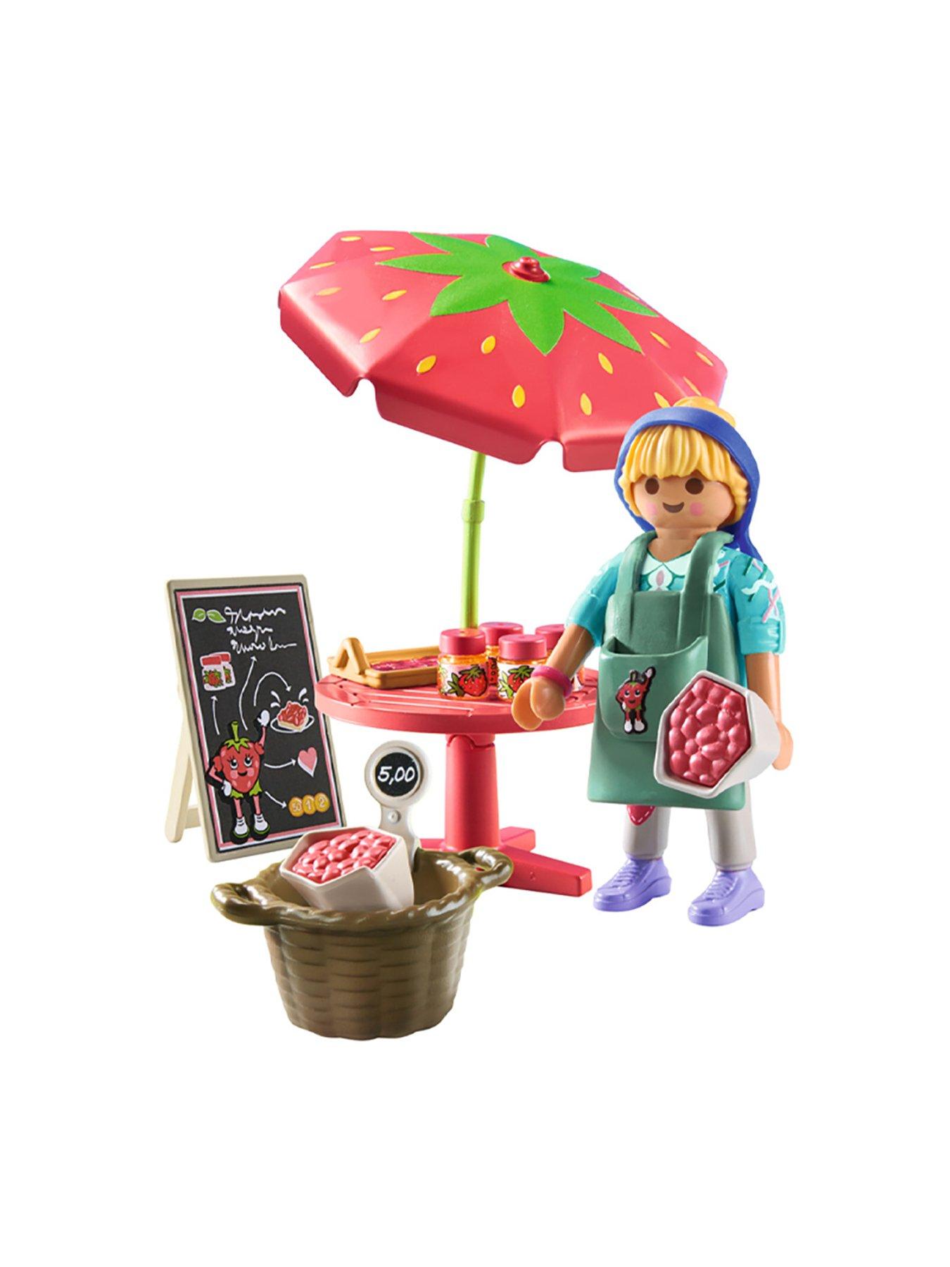  image of playmobil-71445-country-homemade-strawberry-jam-stall