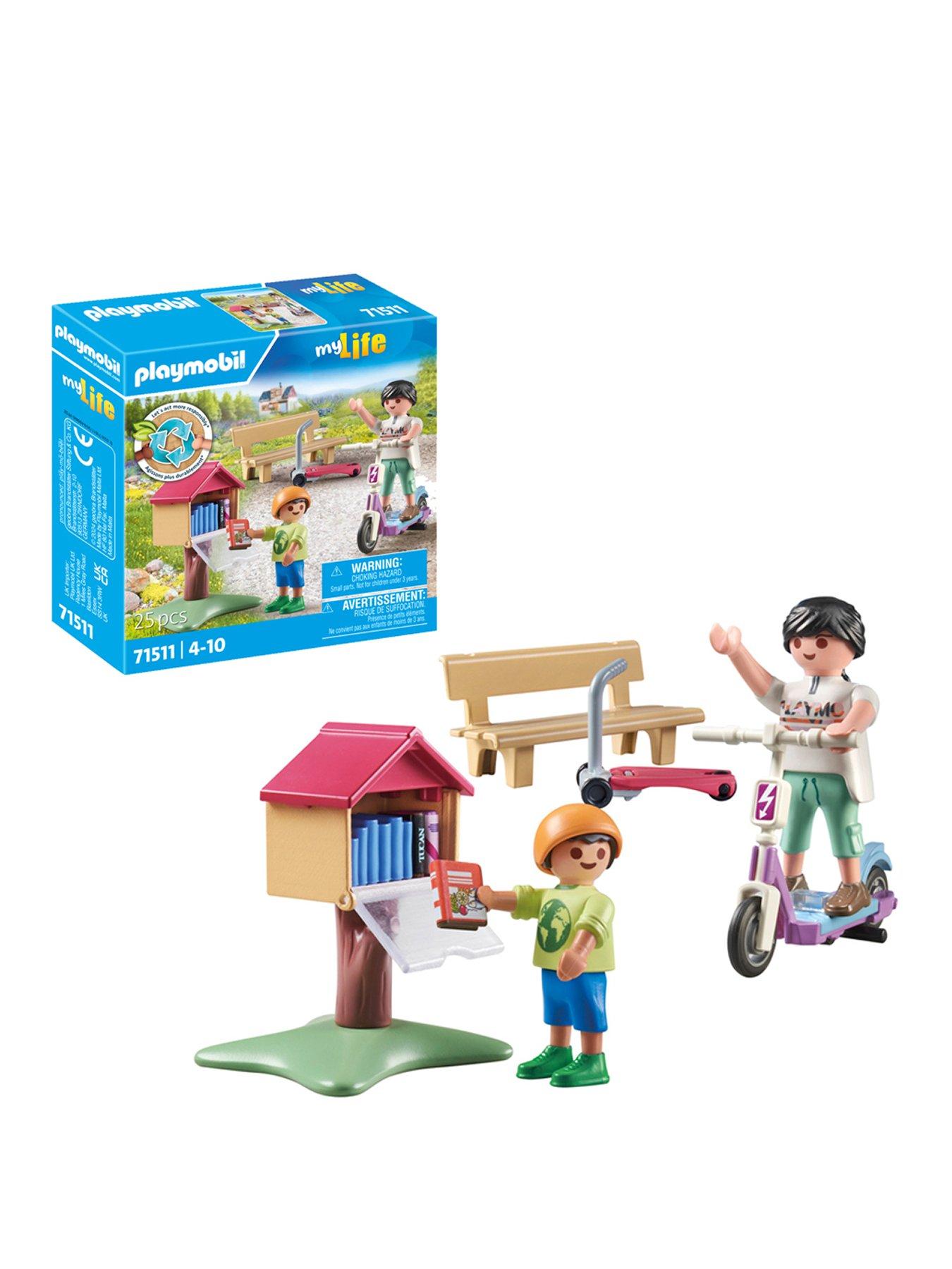  image of playmobil-71511-mylife-book-exchange-for-bookworms