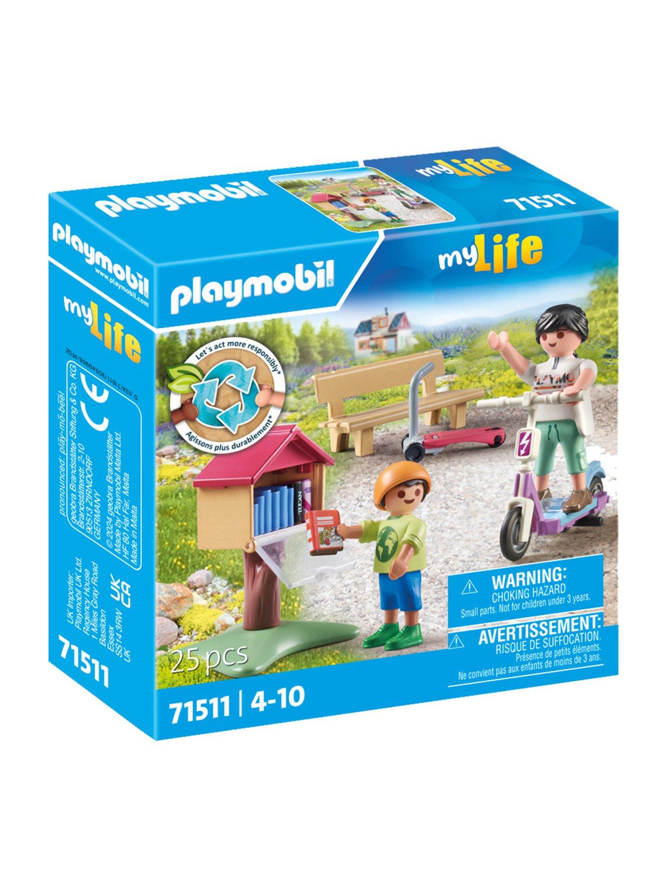 image of playmobil-71511-mylife-book-exchange-for-bookworms