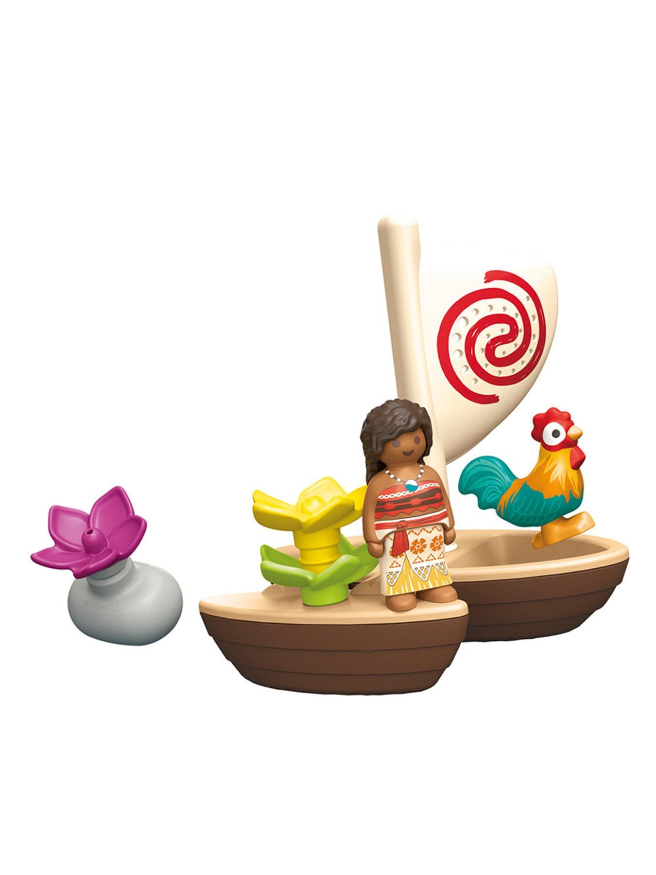  image of playmobil-71459-junior-aqua-amp-disney-moanas-sail-boat