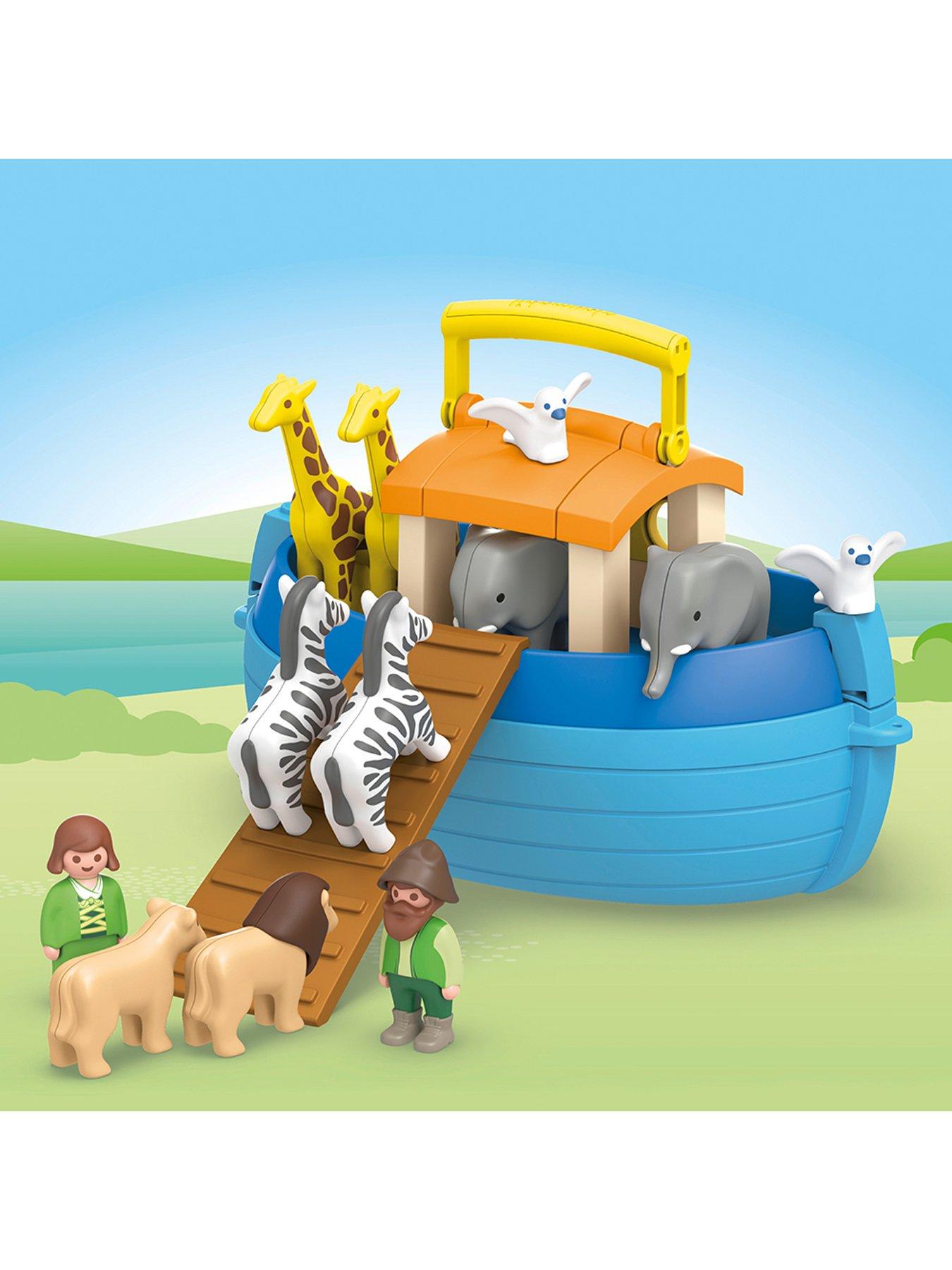  image of playmobil-71681-junior-my-take-along-noahs-ark