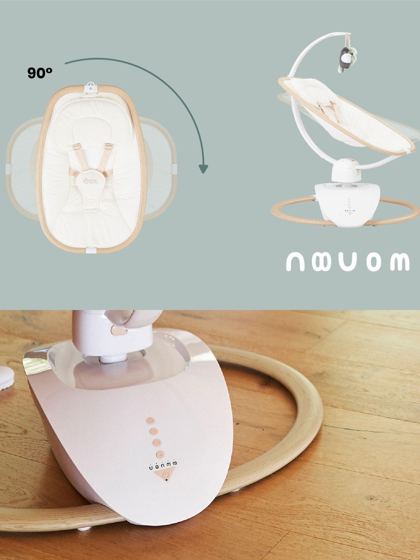 Image 4 of 7 of Babymoov Swoon Hoop Remote Controlled Baby Swing Bouncer