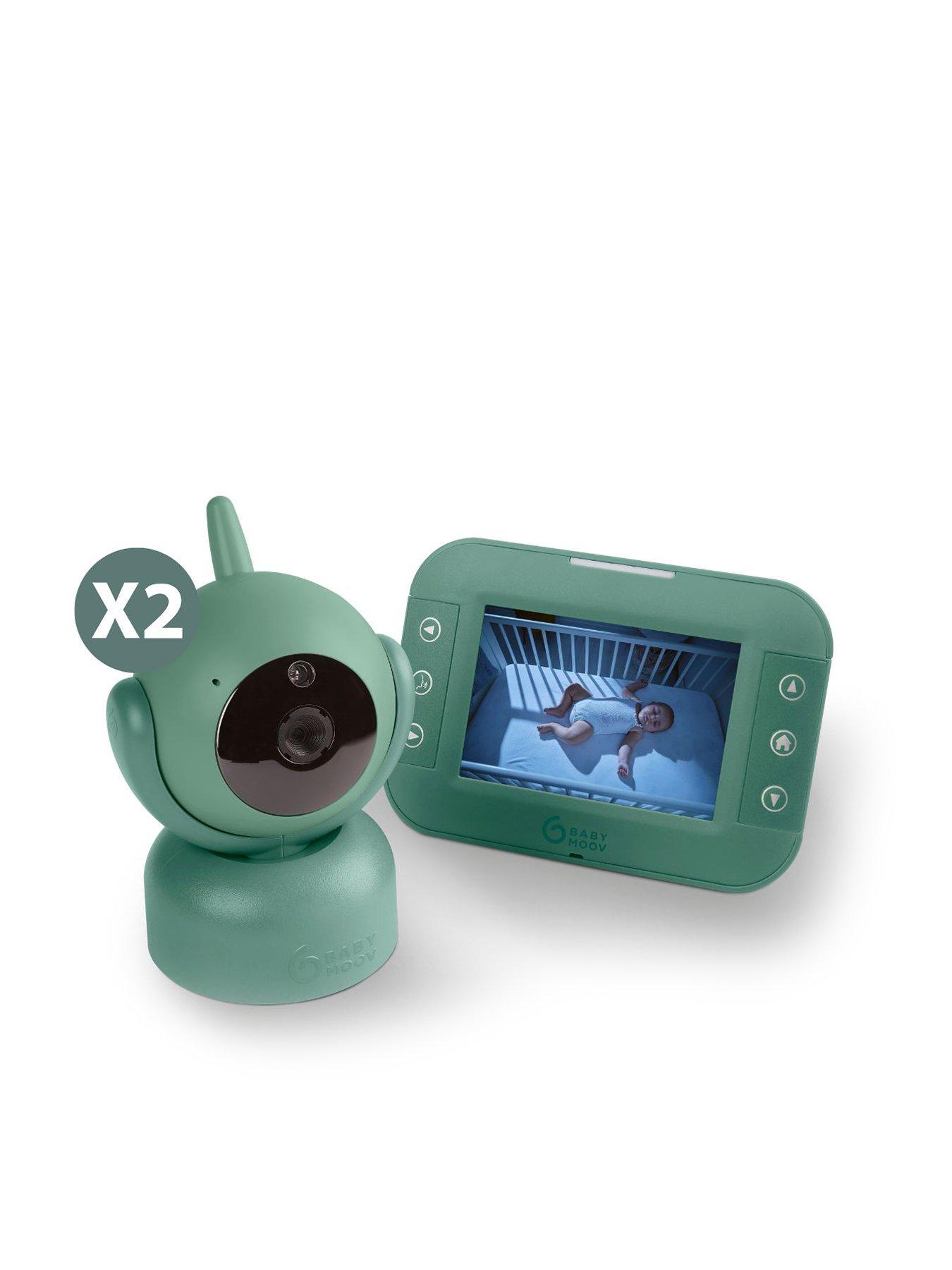 Image 2 of 5 of Babymoov Yoo Twist Twin Bundle -&nbsp;2 Cameras (Green)