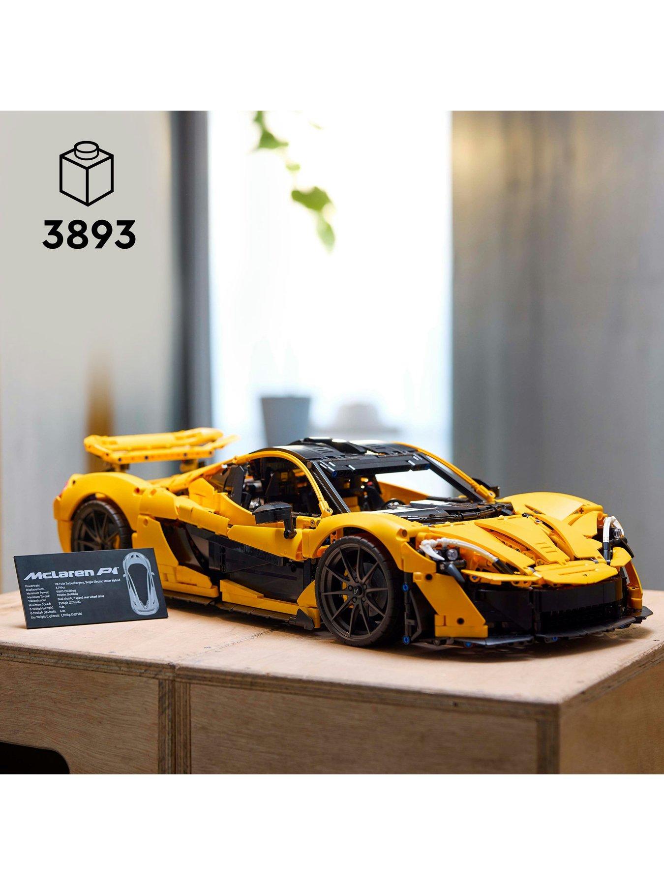 LEGO Technic McLaren P1 Car Set for Adults 42172 Littlewoods