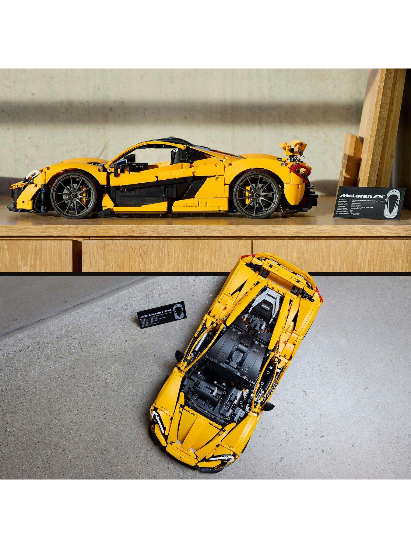 LEGO Technic McLaren P1 Car Set for Adults 42172 Littlewoods