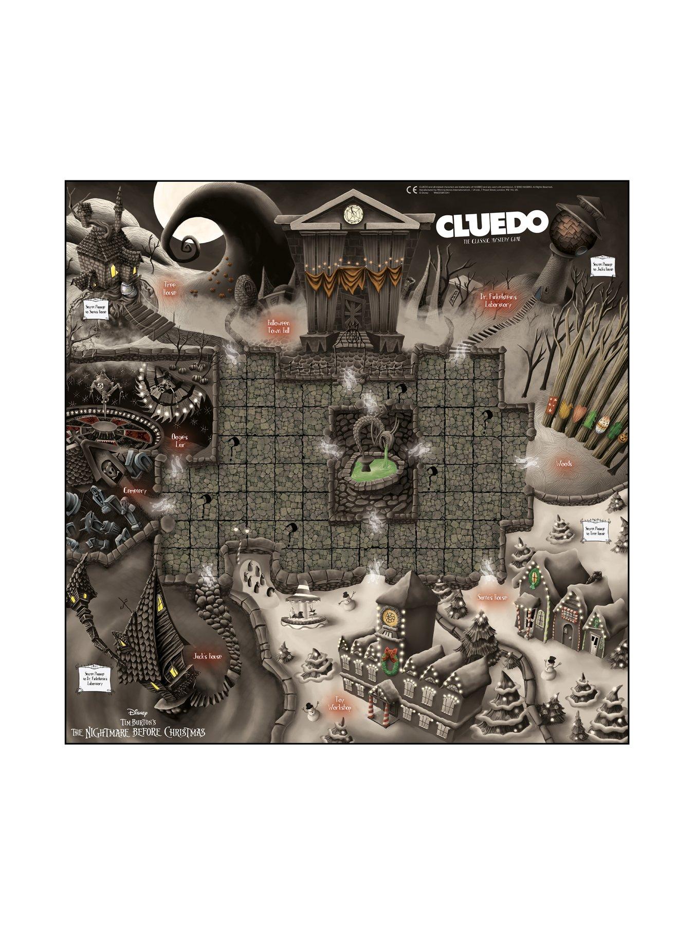 Image 3 of 4 of Nightmare Before Christmas Cluedo Board Game