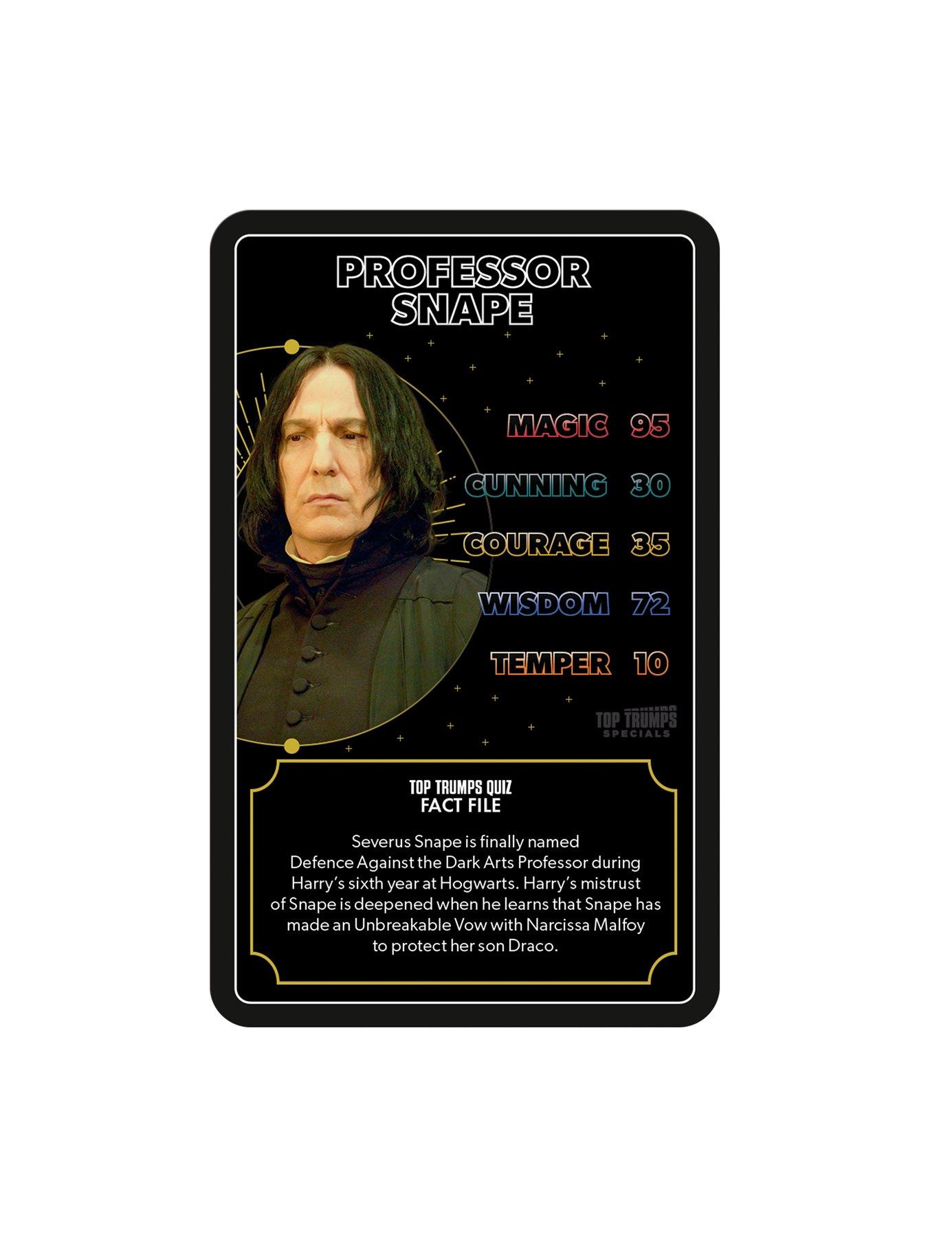 Image 2 of 4 of Harry Potter Top Trumps Harry Potter Heroes of Hogwarts Specials Card Game