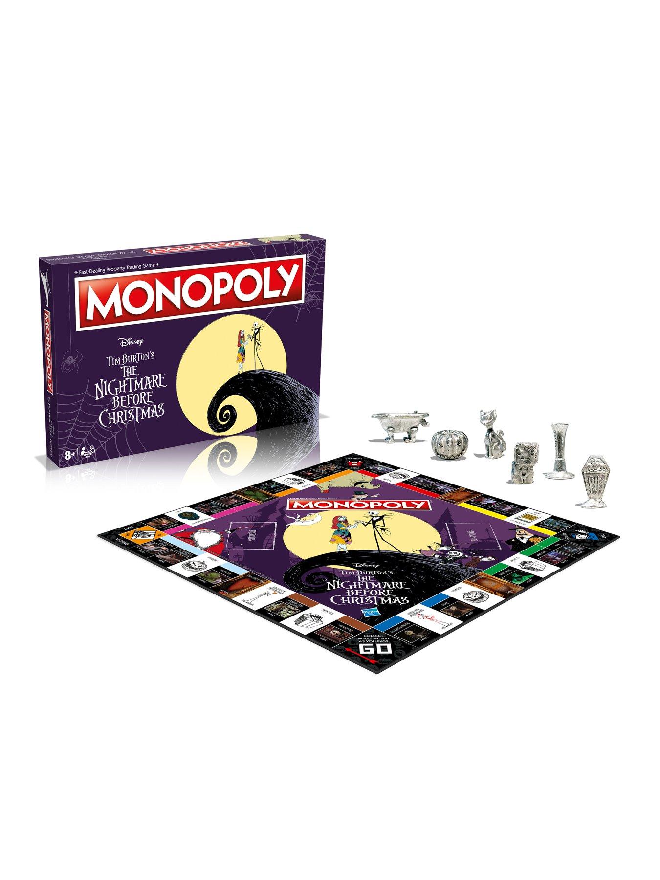 image of nightmare-before-christmas-monopoly-board-game