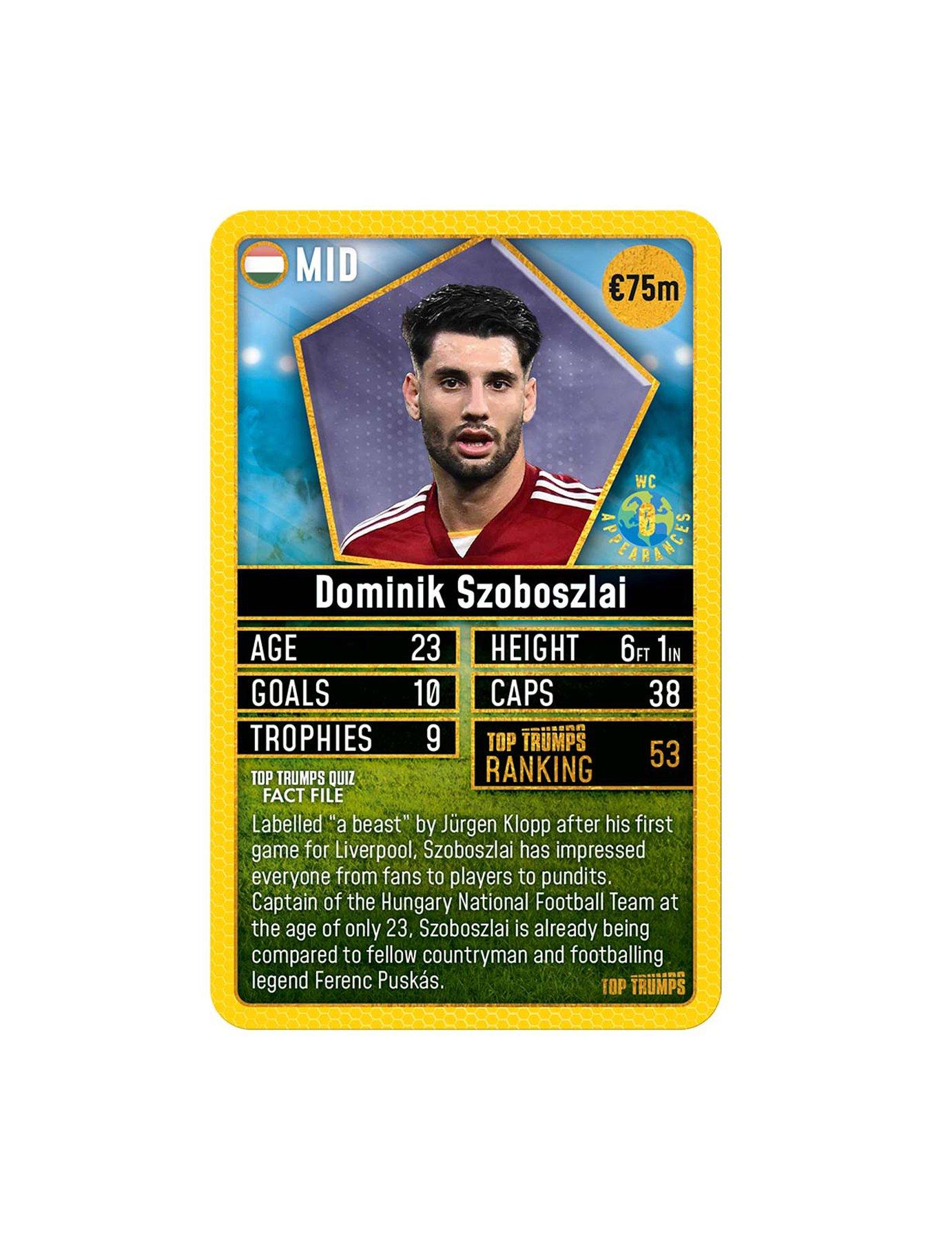 Image 4 of 5 of World Football Stars Top 200 Top Trumps Card Game&nbsp;- Pack 2