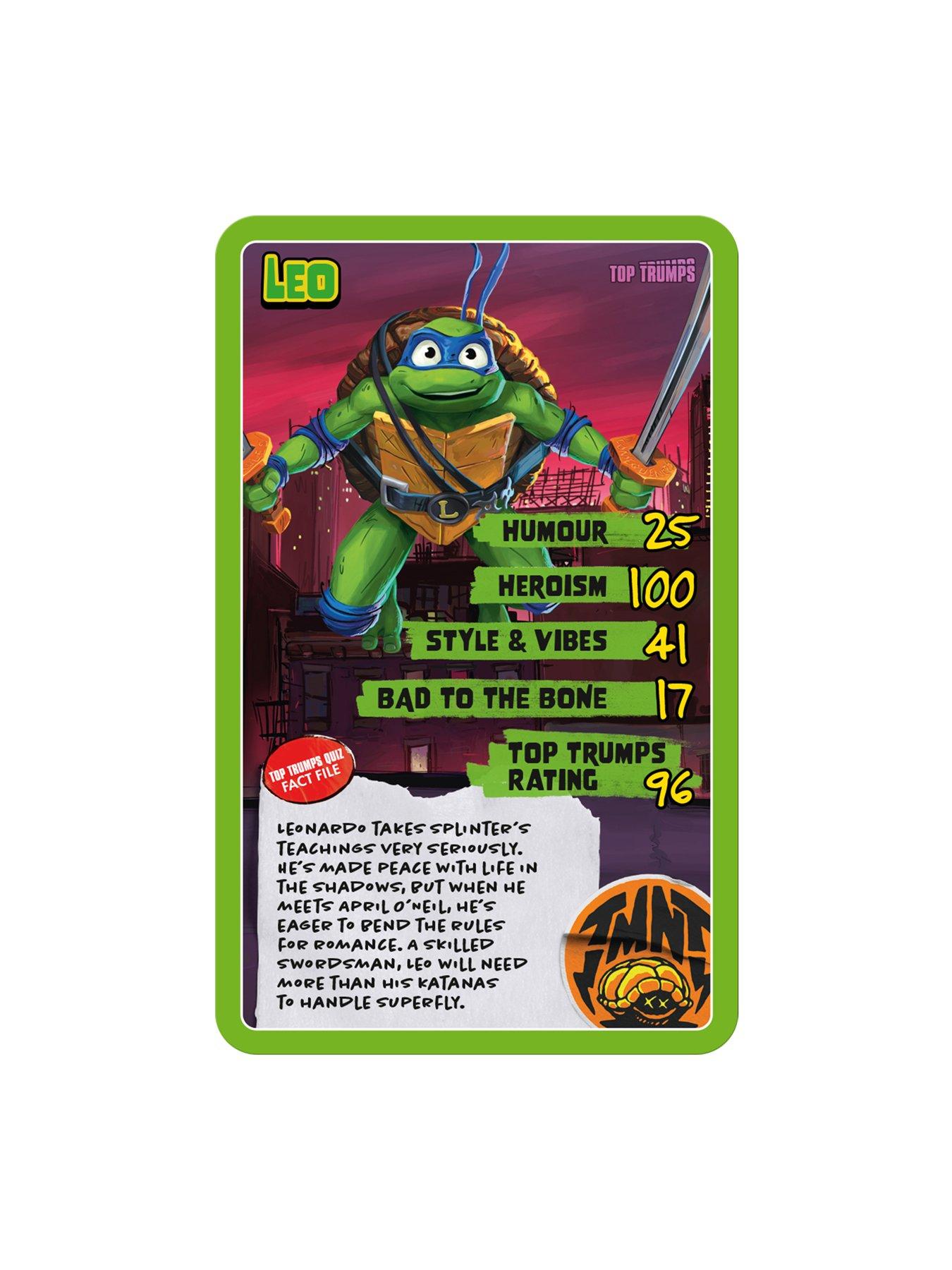 Image 2 of 5 of Teenage Mutant Ninja Turtles Top Trumps&nbsp;Card Game