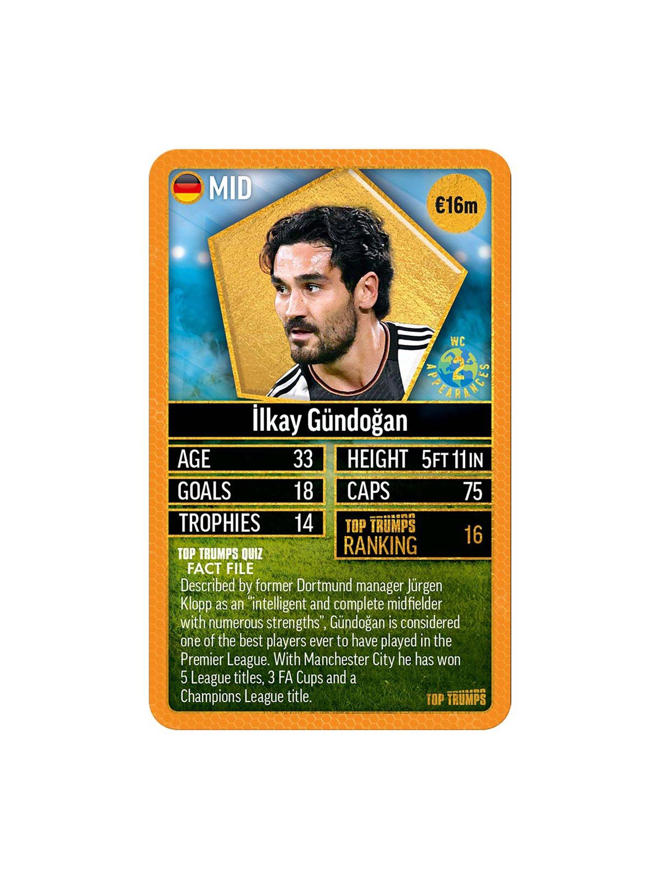 Image 4 of 7 of World Football Stars Top 200 Top Trumps Card Game&nbsp;- Pack 6