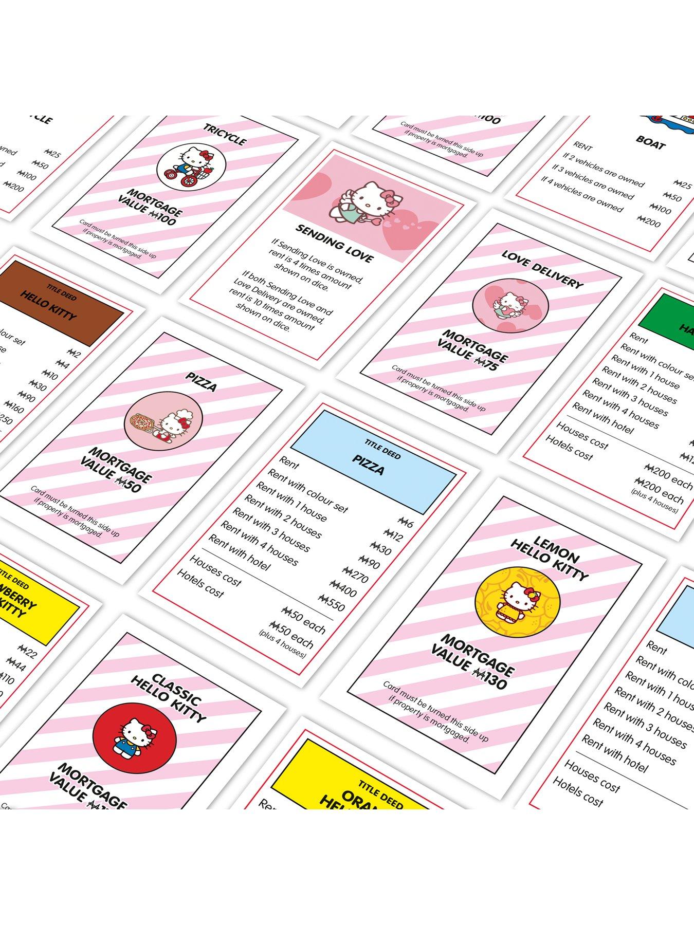  image of hello-kitty-monopoly-board-game