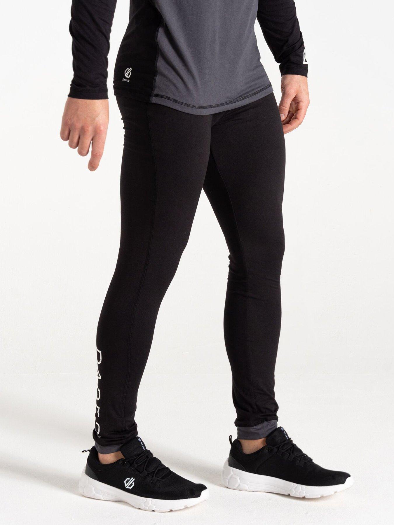  image of dare-2b-mens-ski-exchangenbspiv-baselayer-setnbsp-nbspblack