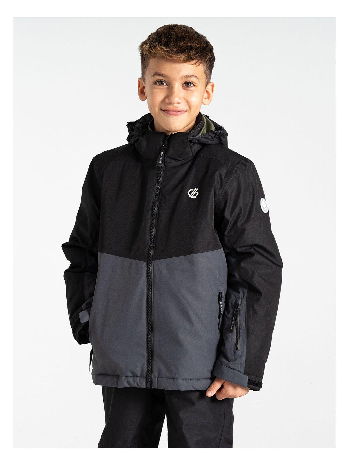 undefined Kids' Impose IV Ski Jacket - Black/Ebony