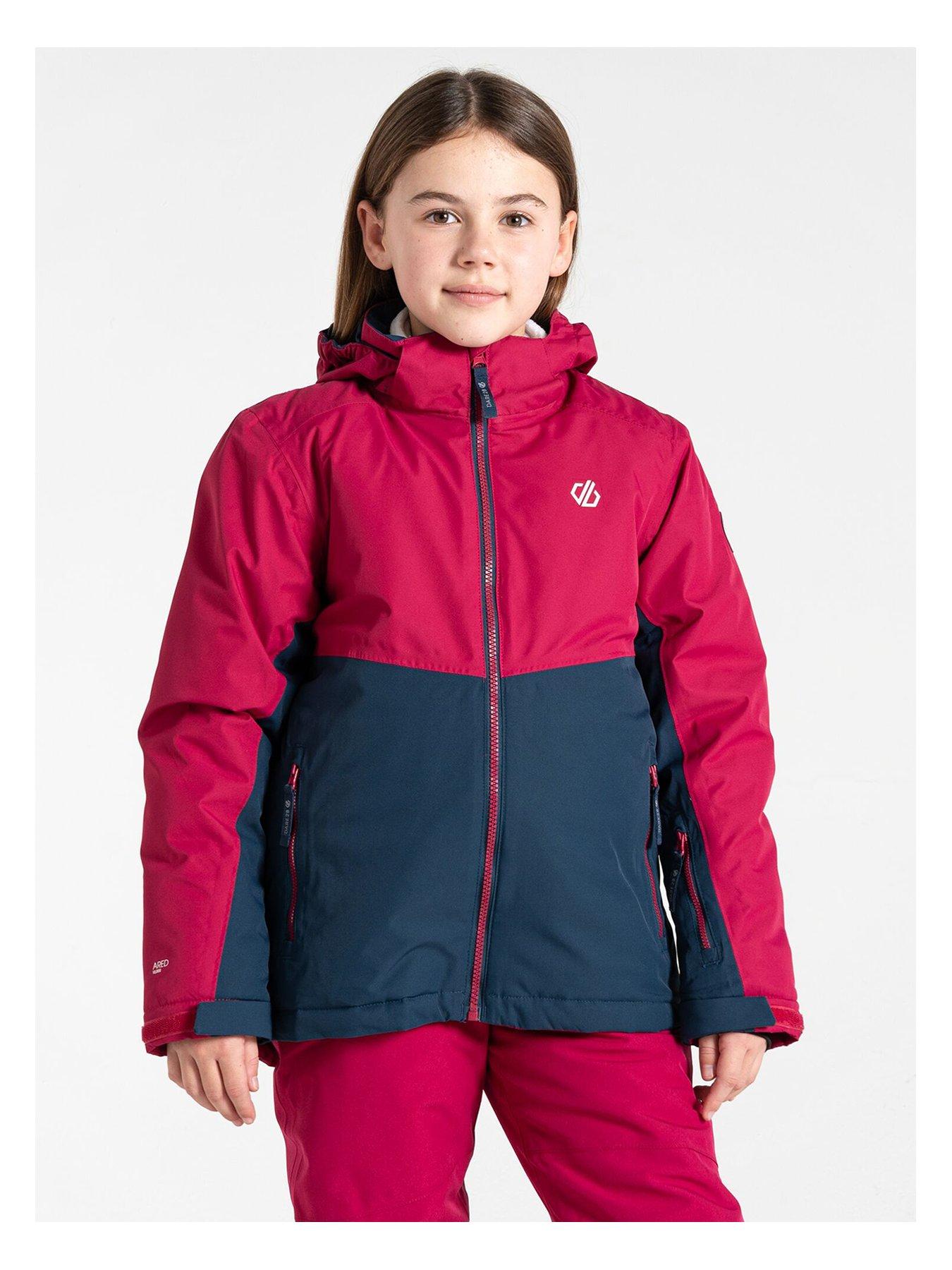 Dare 2b Kids' Impose IV Ski Jacket - Berry Pink/Moonlight Denim