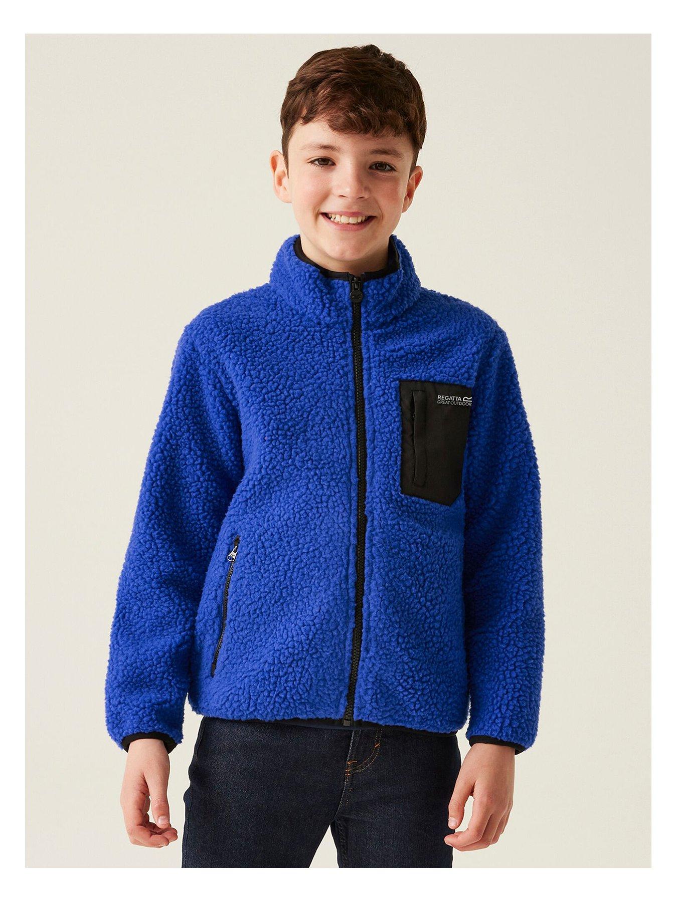 Image 1 of 5 of Regatta Kids Junior Frankie Full Zip Fleece--blue