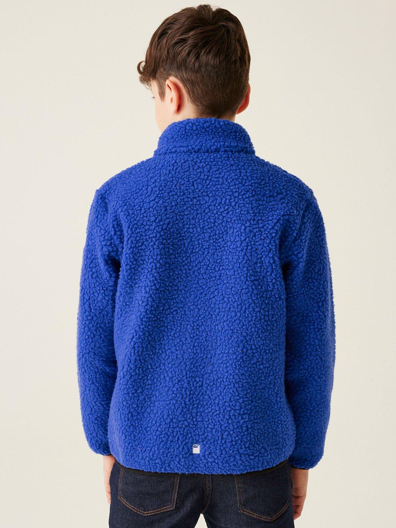 Image 2 of 5 of Regatta Kids Junior Frankie Full Zip Fleece--blue