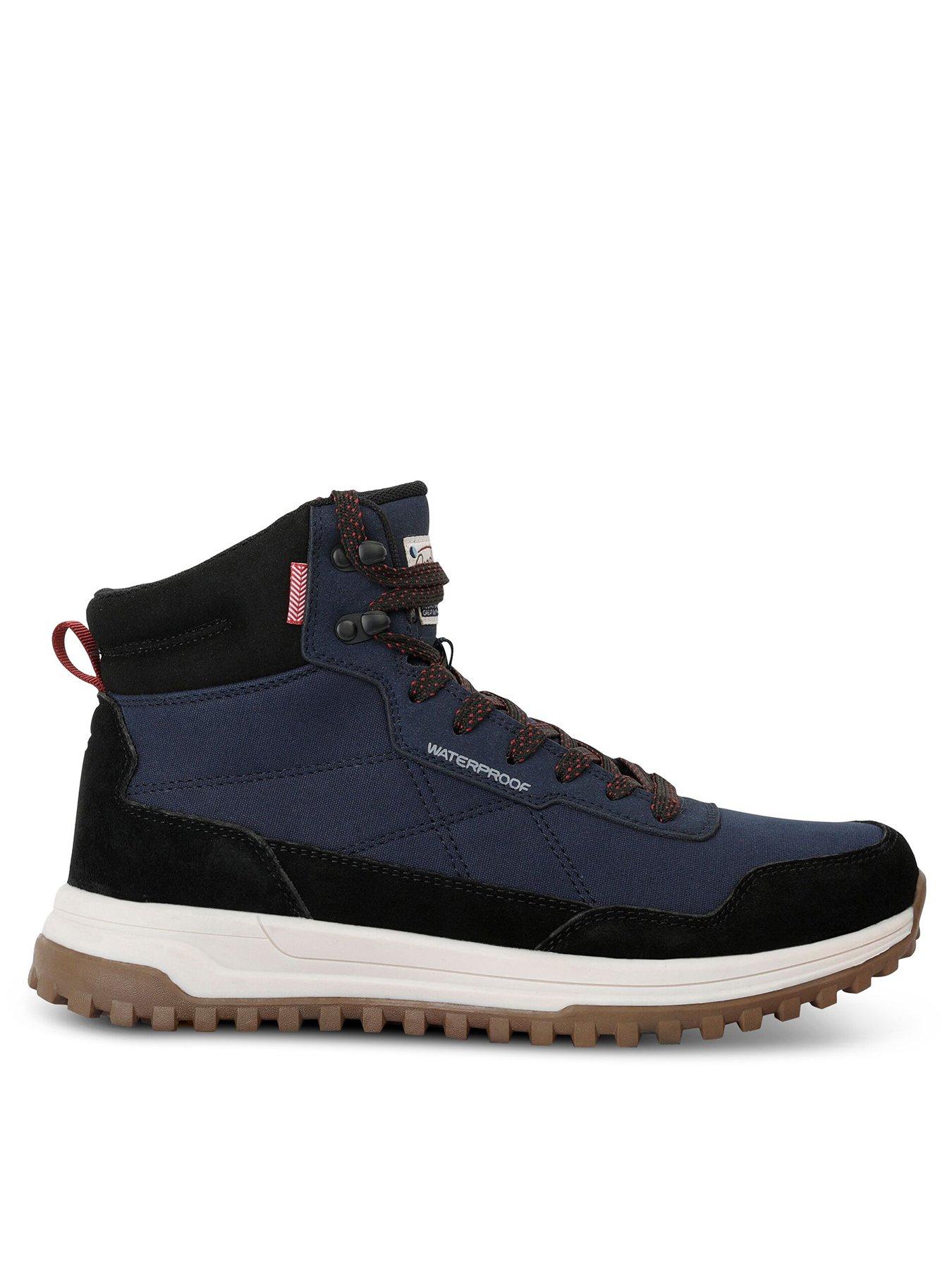  image of regatta-mens-mayfield-waterproof-walking-boot--navy