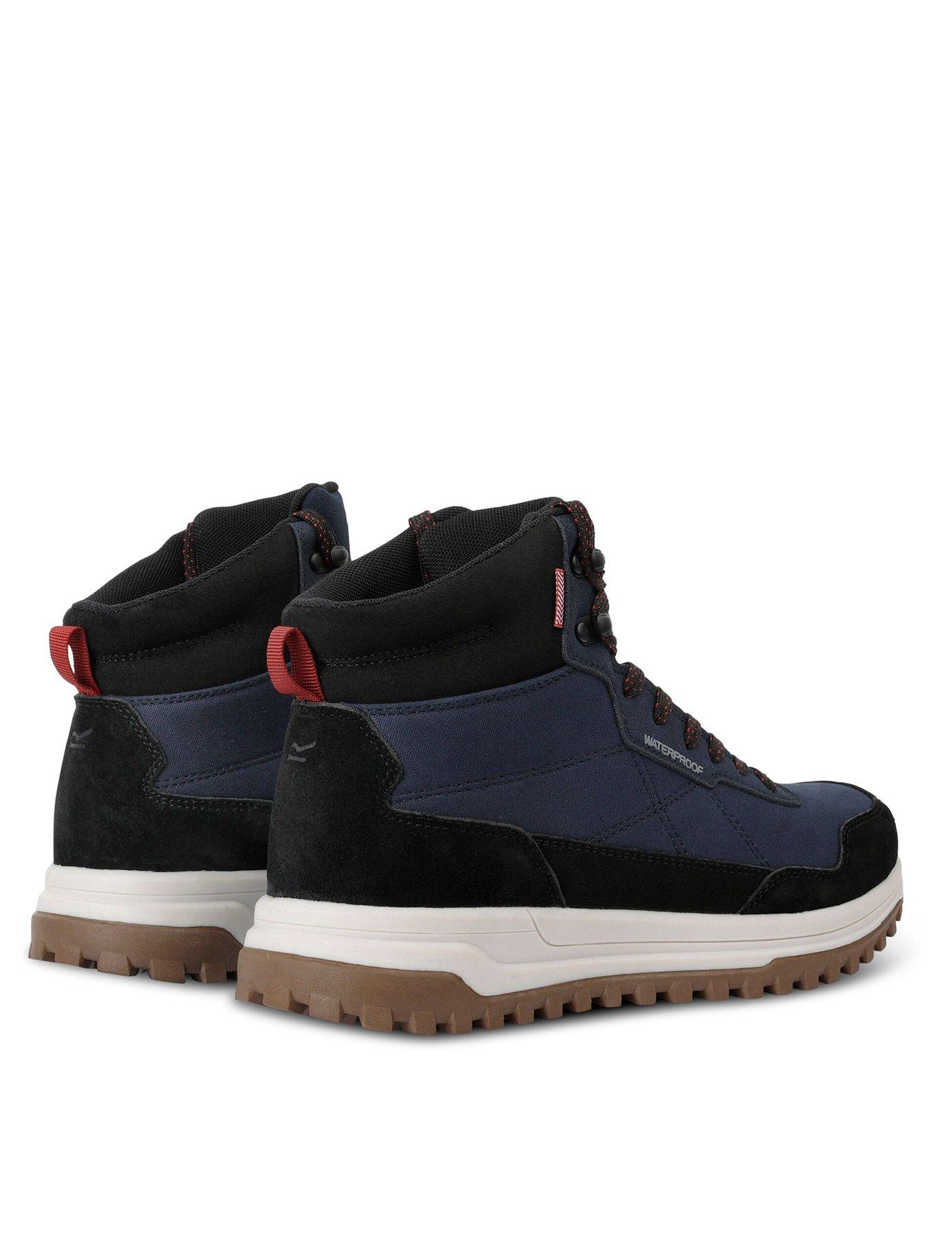  image of regatta-mens-mayfield-waterproof-walking-boot--navy