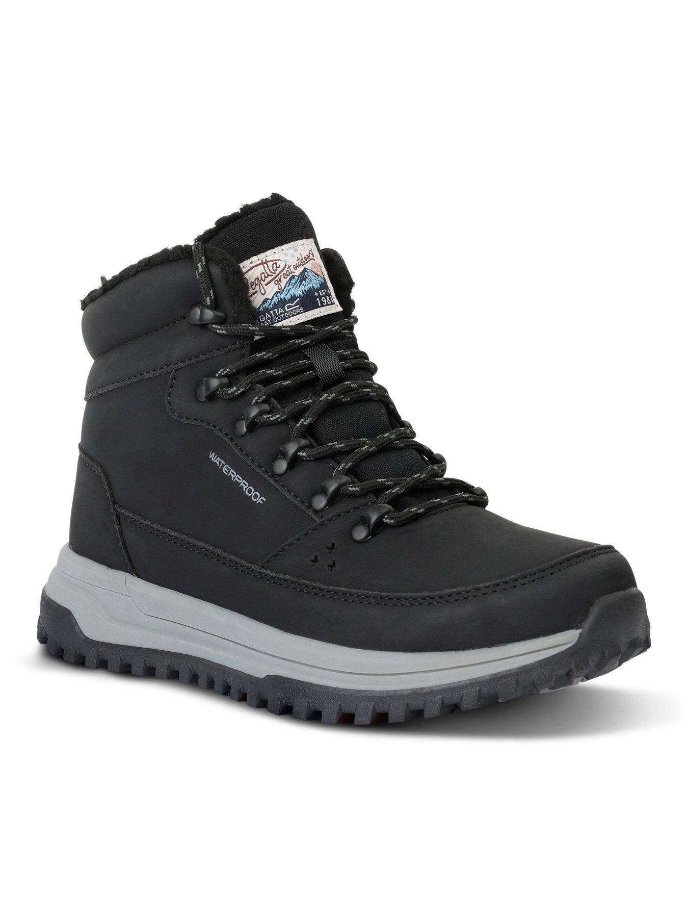 Image 6 of 7 of Regatta Womens Sherbourne Walking Boots -&nbsp;Black