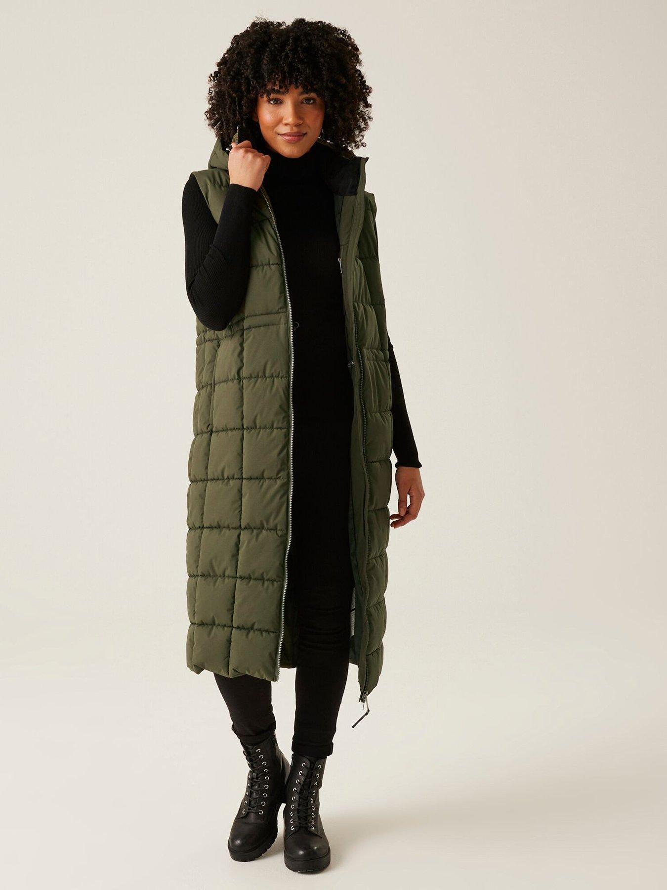  image of regatta-womens-leandra-bodywarmer-khaki