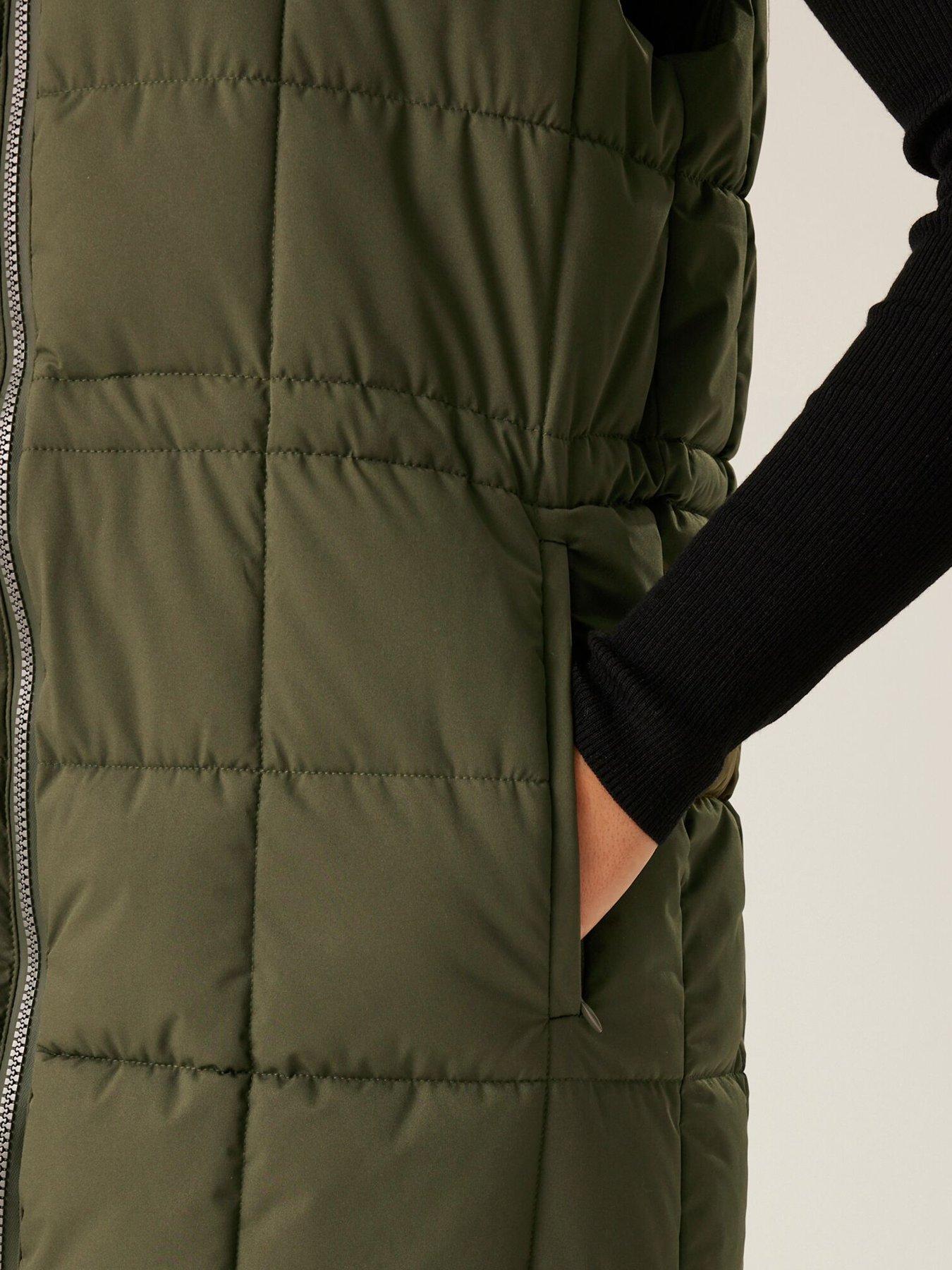  image of regatta-womens-leandra-bodywarmer-khaki