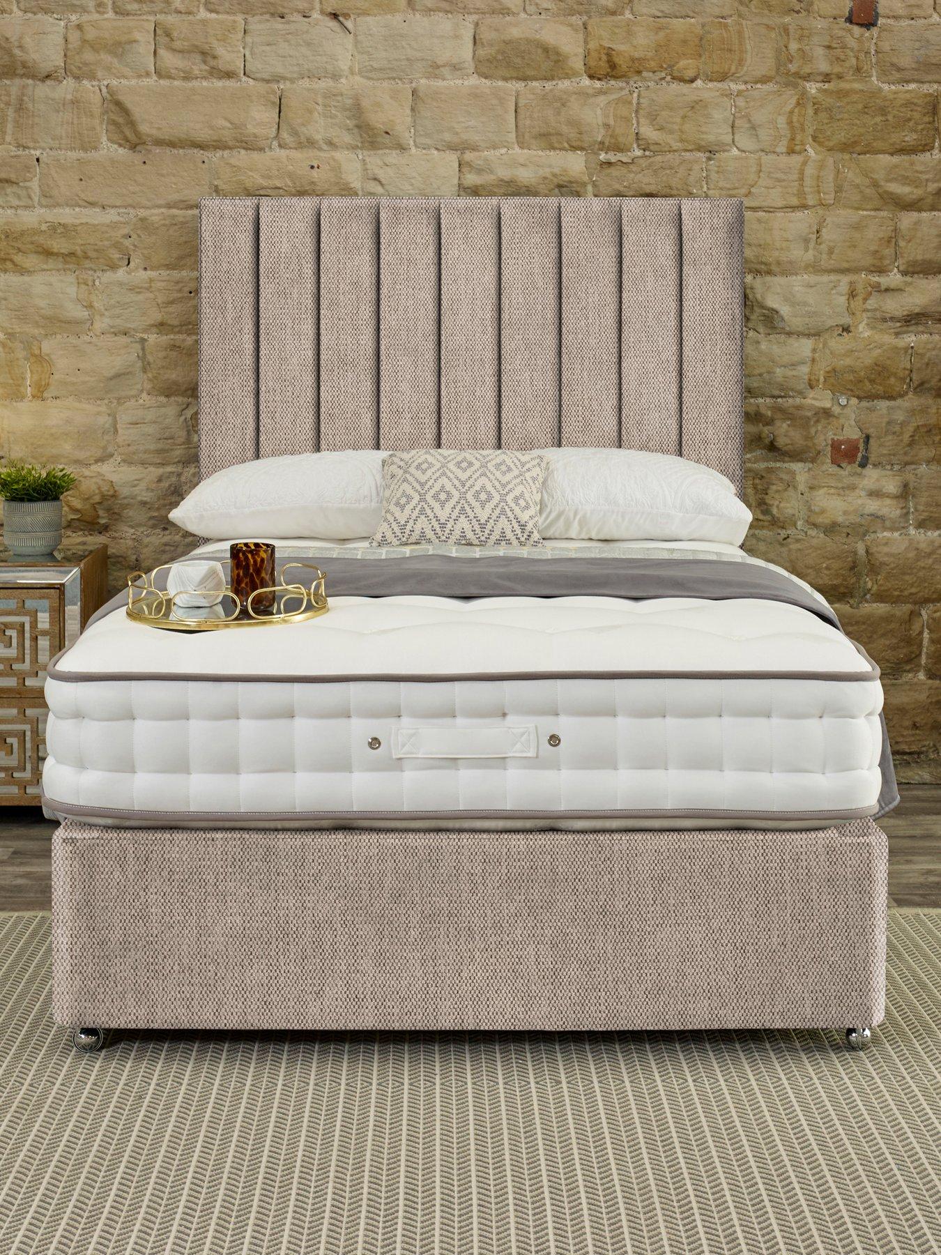 shire-beds-signature-1000-pocket-mattress-and-upholstered-divan-base-bed-set-headboard-sold-separatelynbsp--fscreg-certified