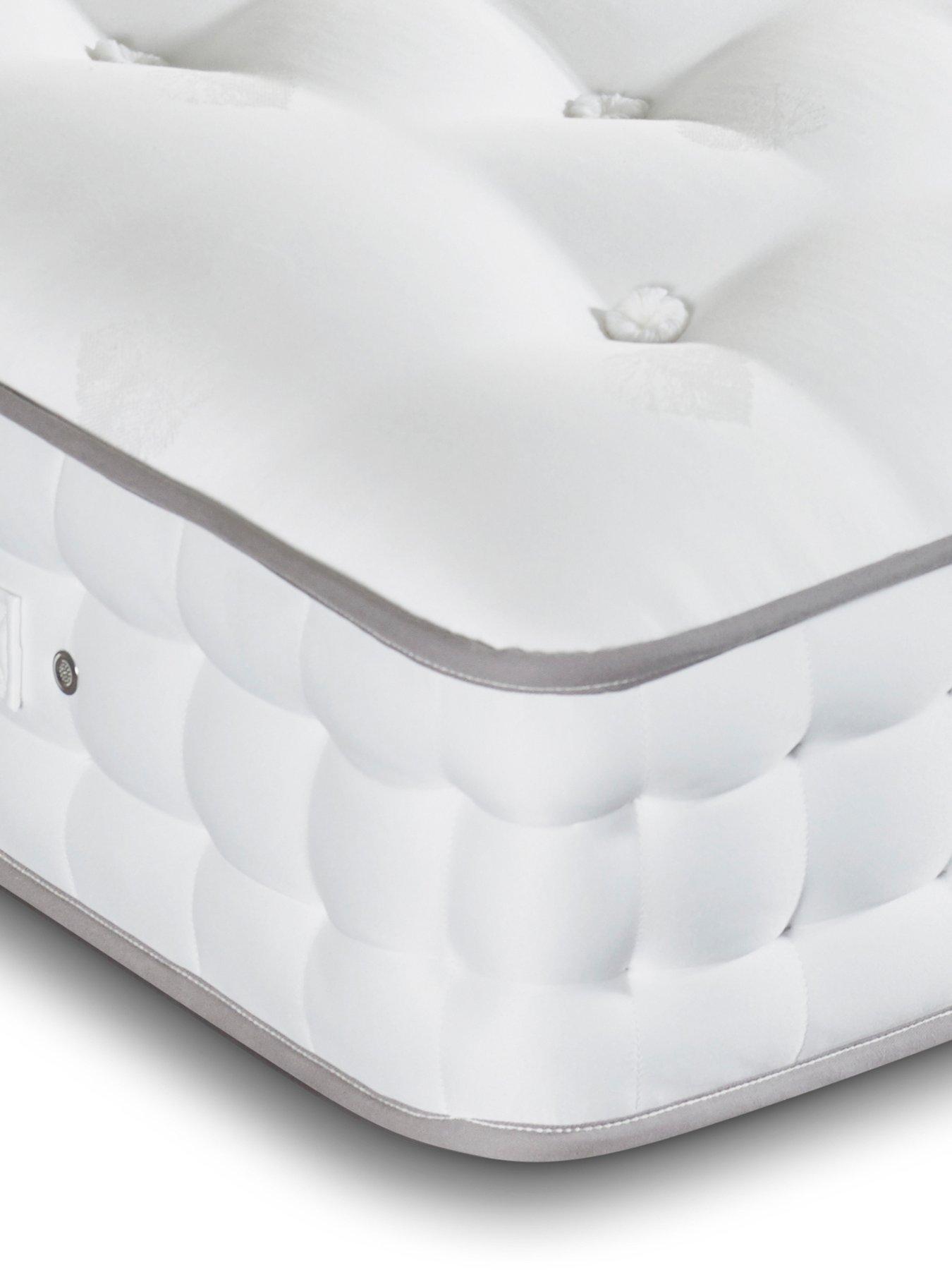  image of shire-beds-signature-1000-pocket-mattress-and-upholstered-divan-base-bed-set-headboard-sold-separatelynbsp--fscreg-certified
