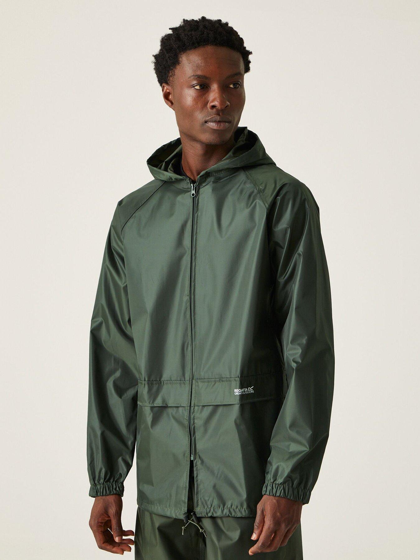 undefined Mens Stormbreak Jacket Waterproof Shell-KHAKI