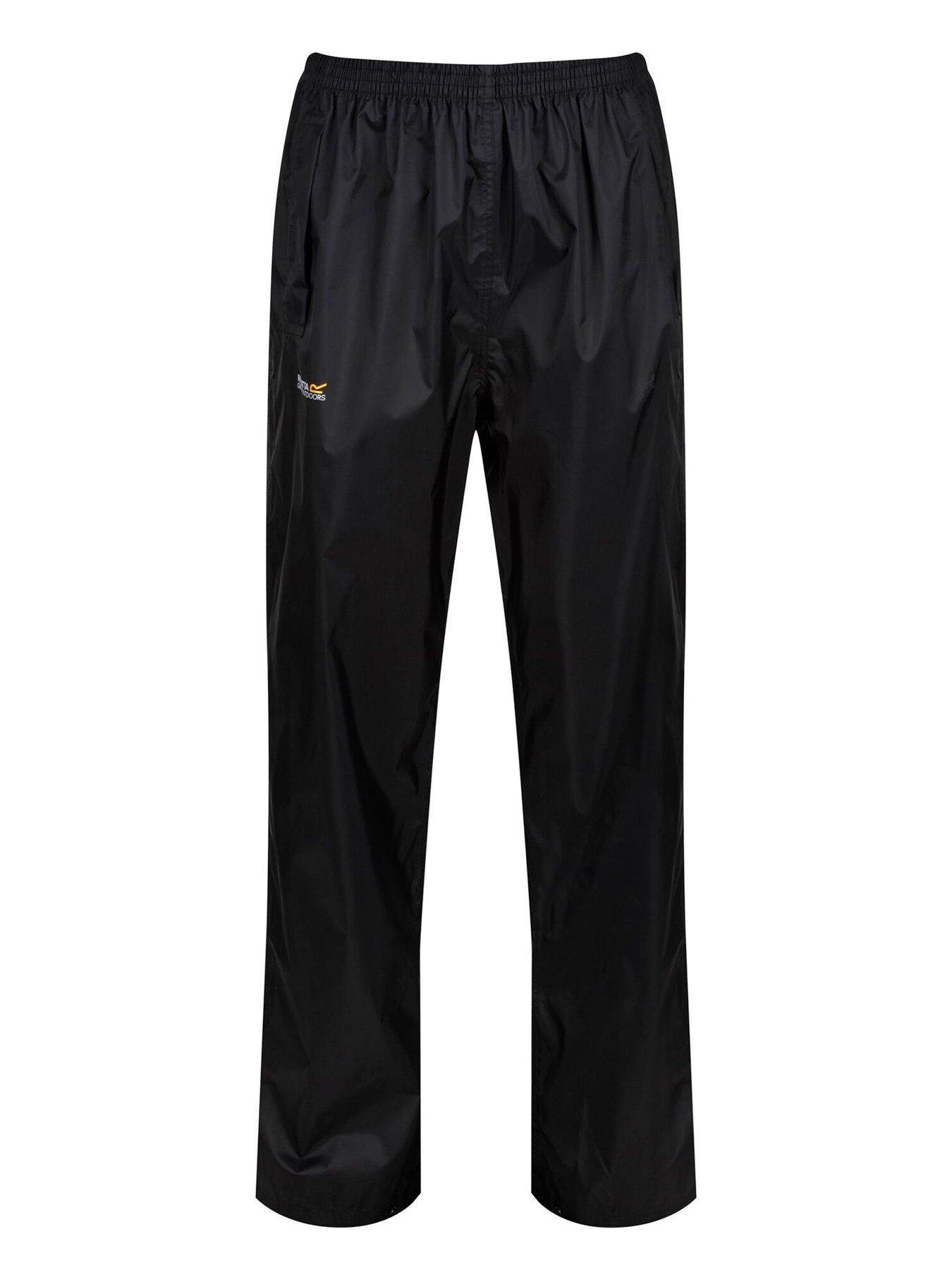  image of regatta-womens-pack-it-overtrousers-black