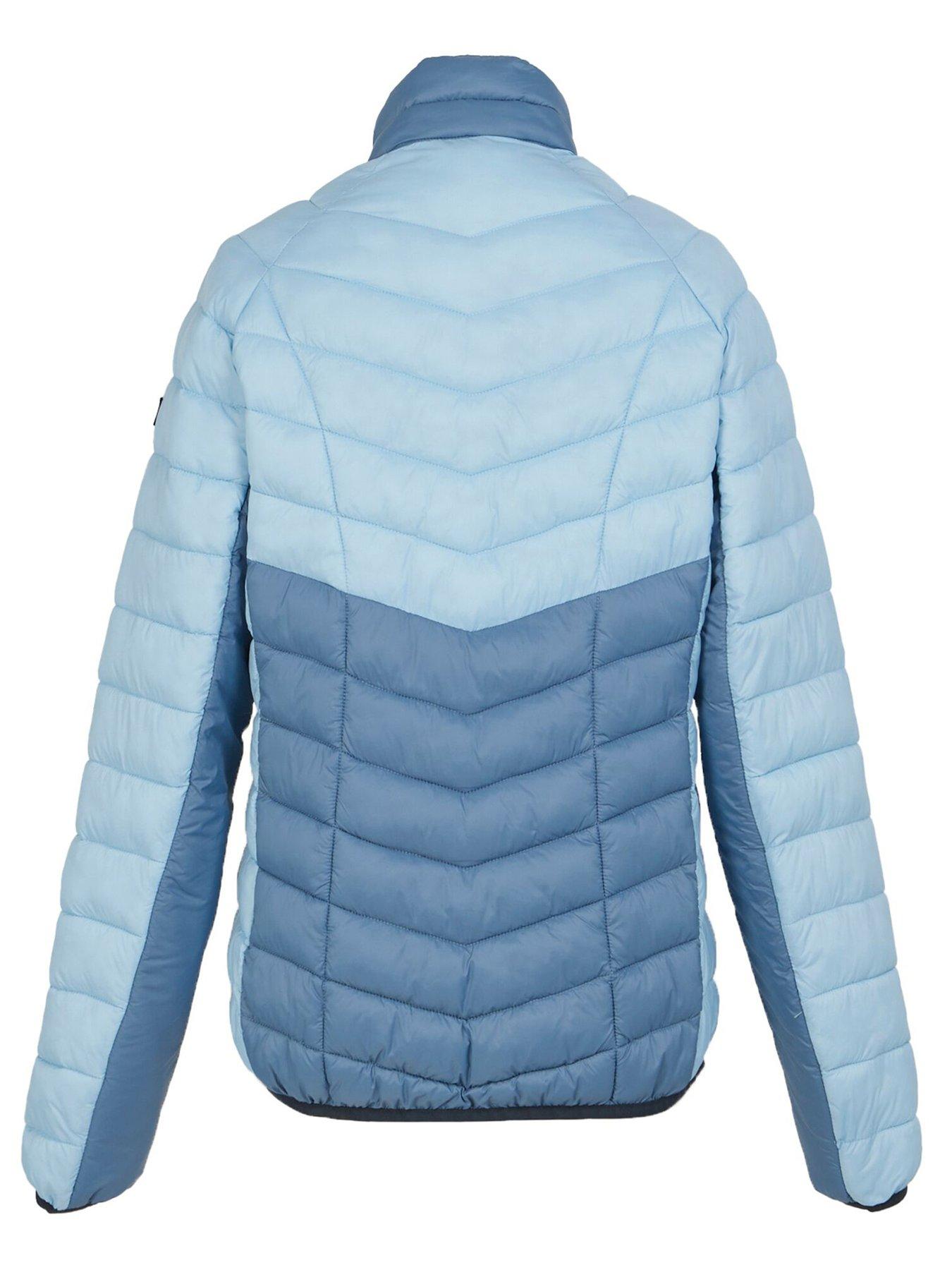  image of regatta-womens-dalent-baffledquilted-jacket-blue