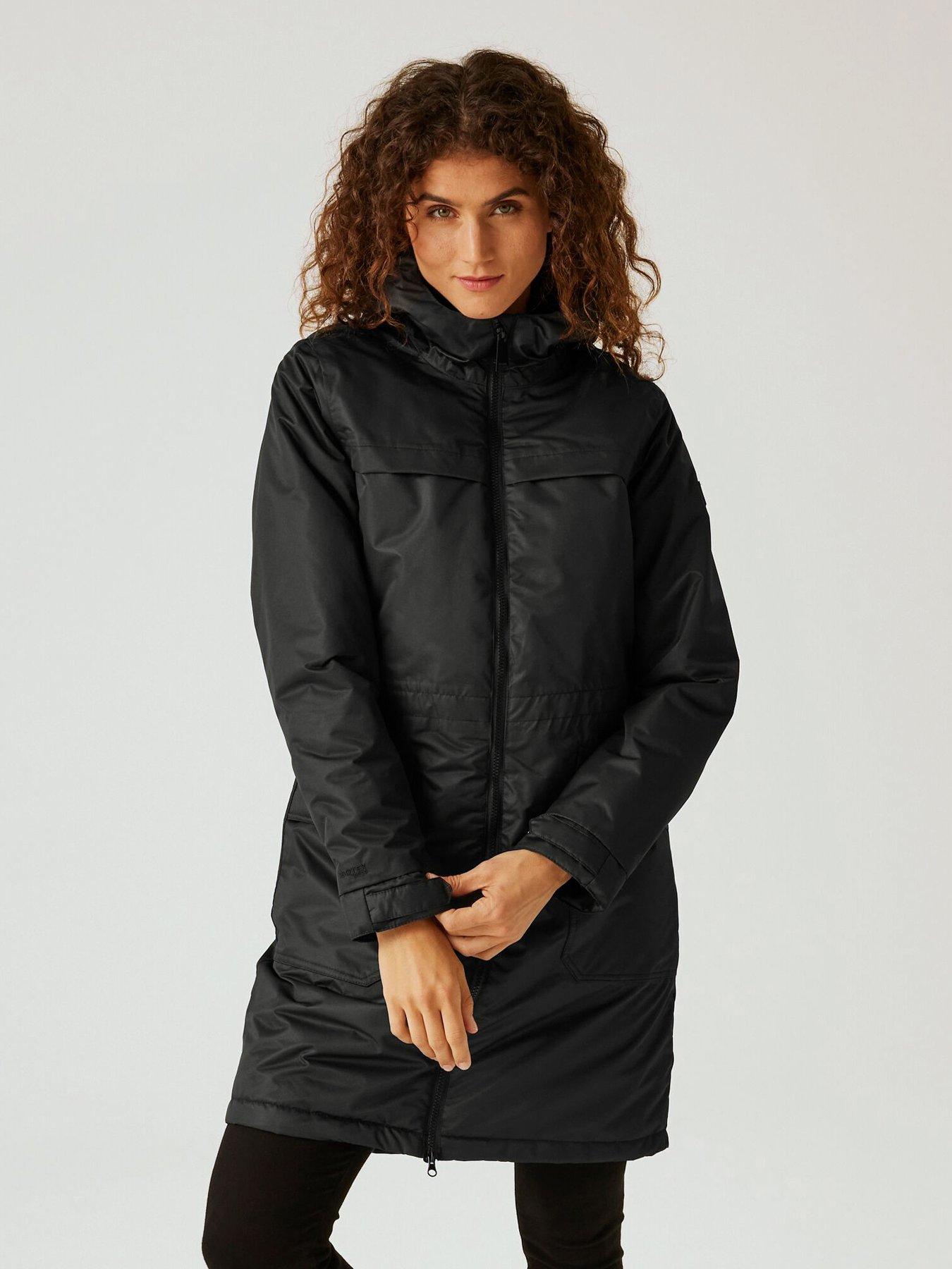 Regatta Womens Romine II Waterproof Insulated Jacket Black littlewoods