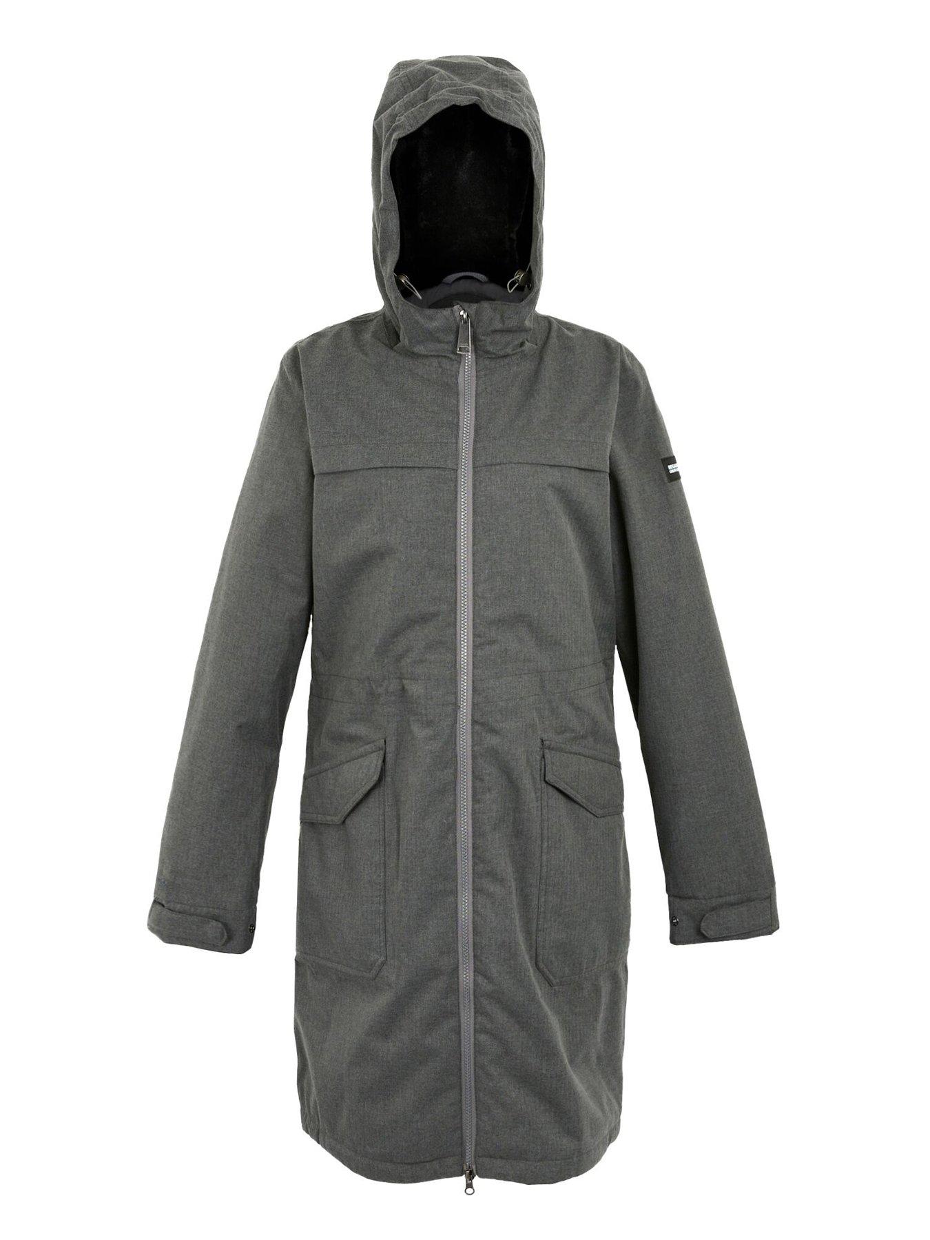 Image 5 of 6 of Regatta Womens Romine II Waterproof Insulated Jacket-GREY