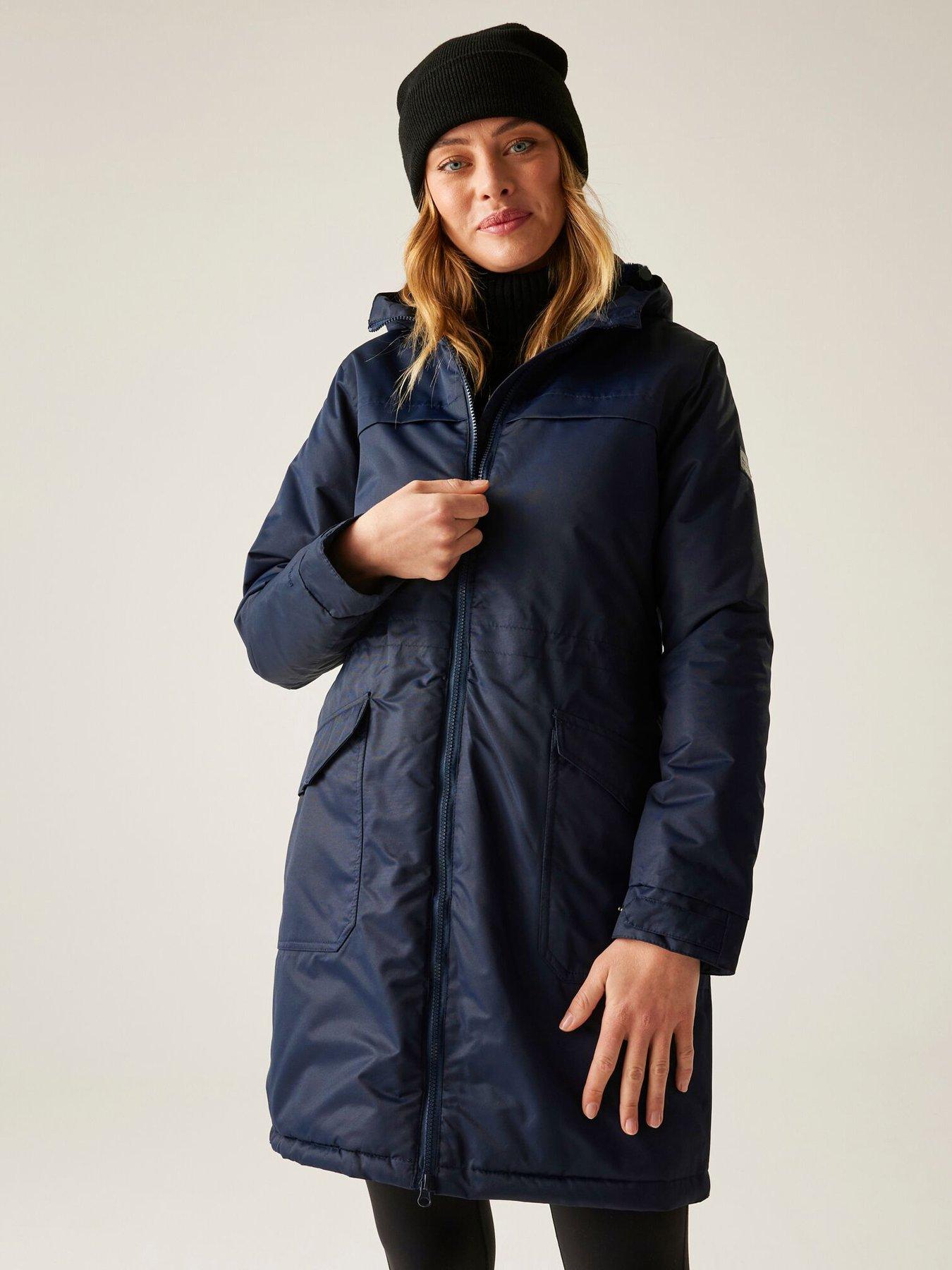 undefined Womens Romine II Waterproof Insulated Jacket-NAVY