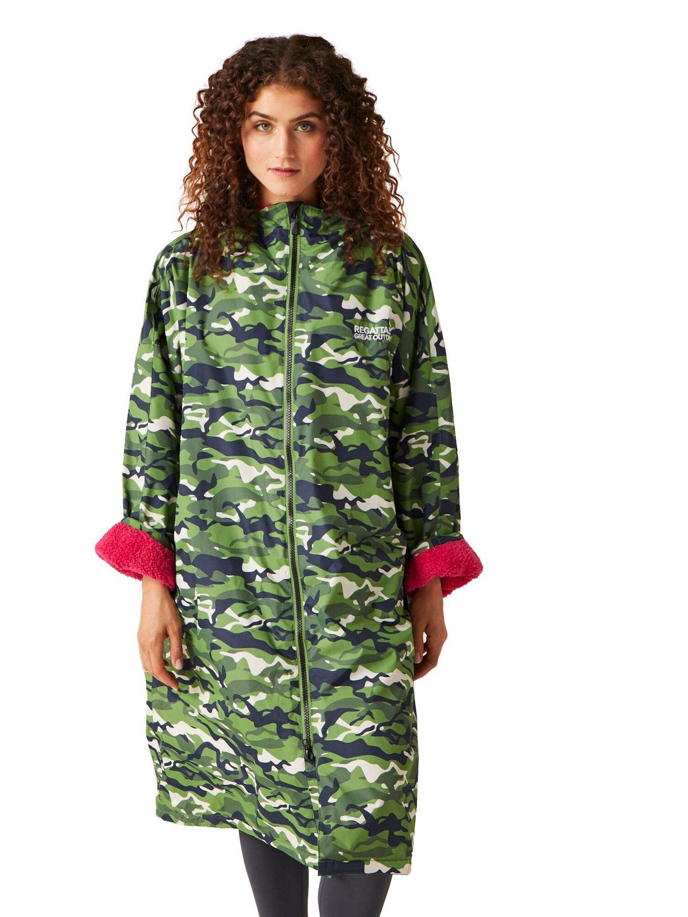 Regatta Unisex Adult Robe Waterproof Shell-camo