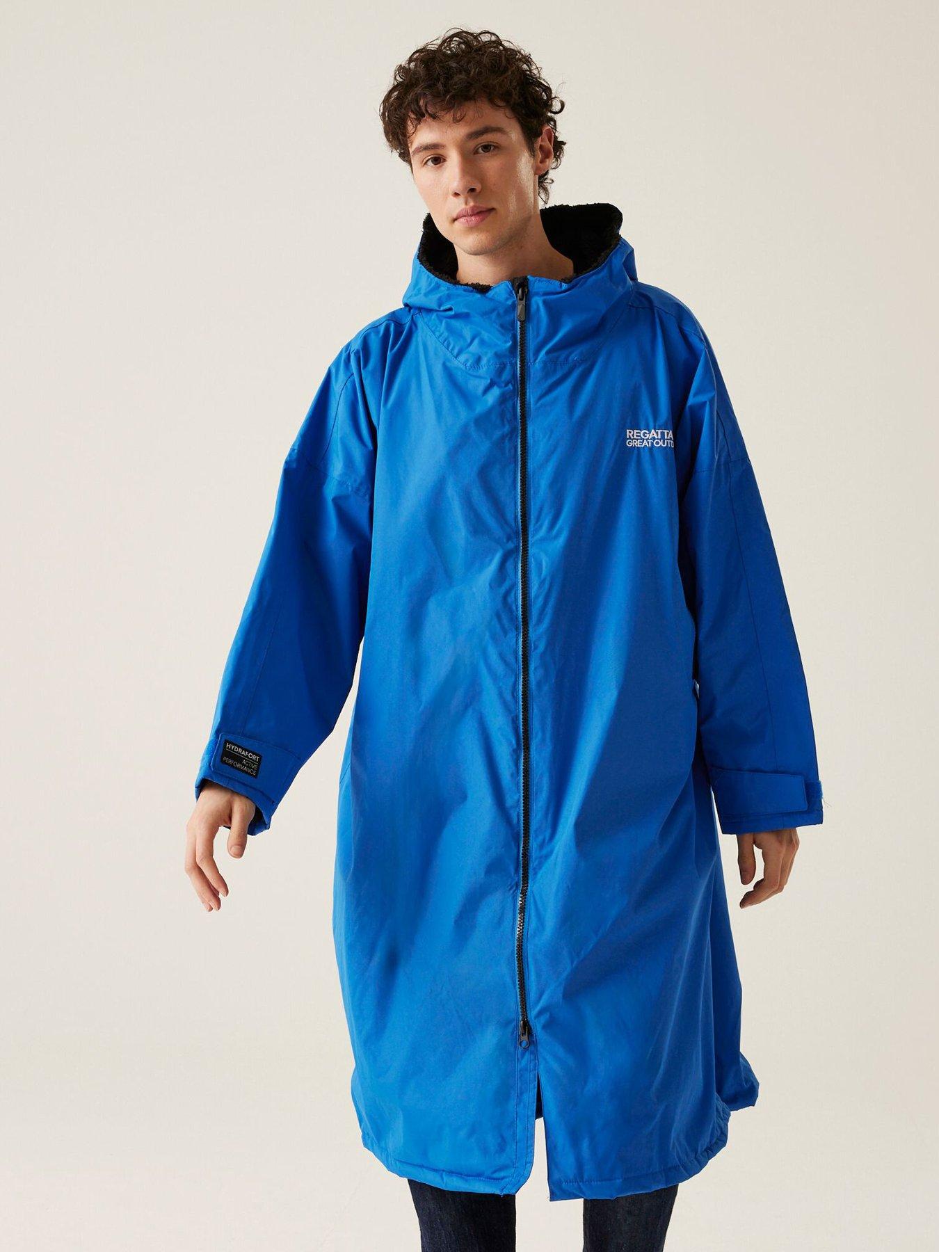 Regatta Mens Adult Changing Robe Waterproof Shell-blue | Littlewoods