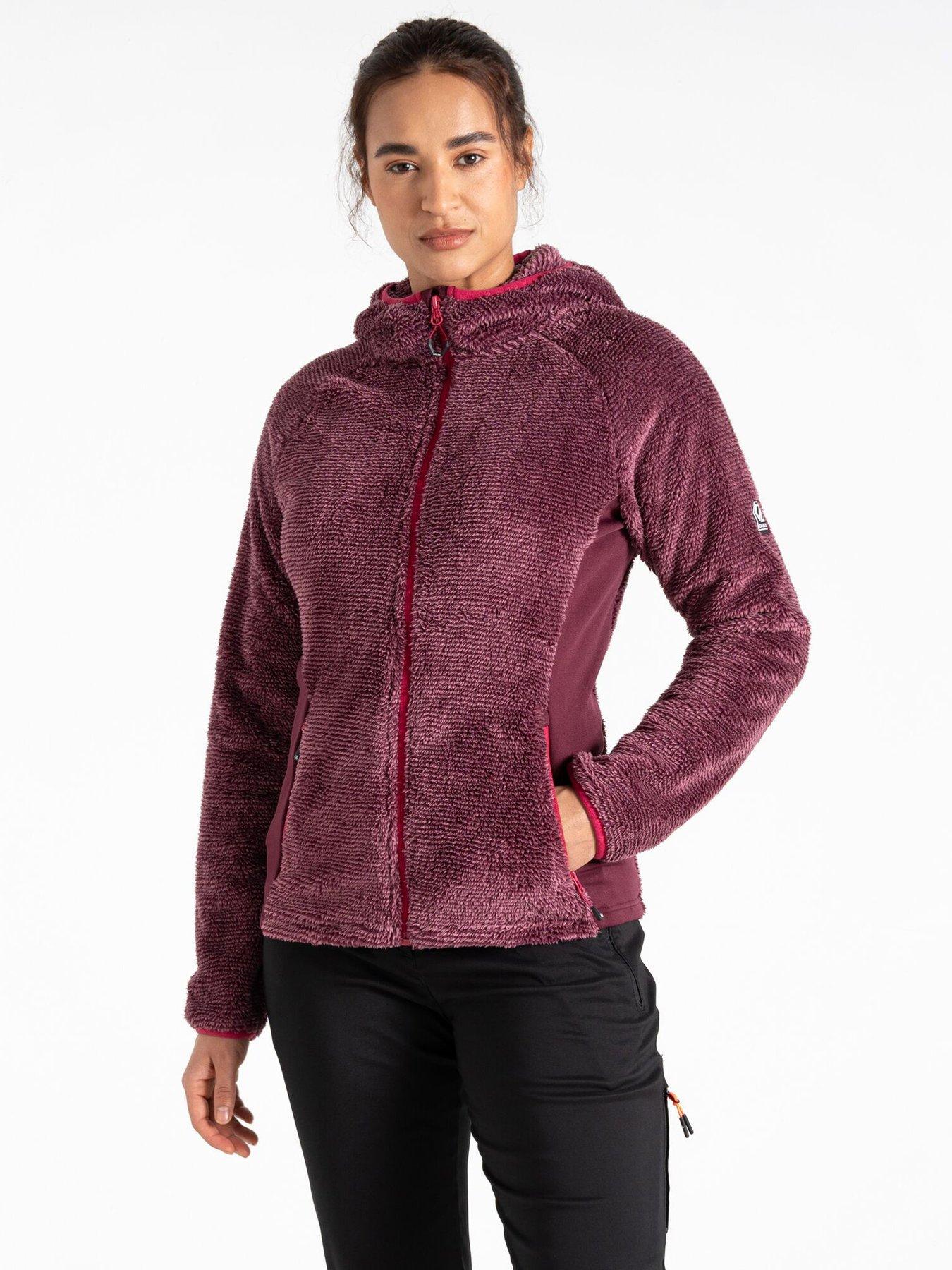 Dare 2b Womens Mountain torrek Pro midlayer Fleece- purple