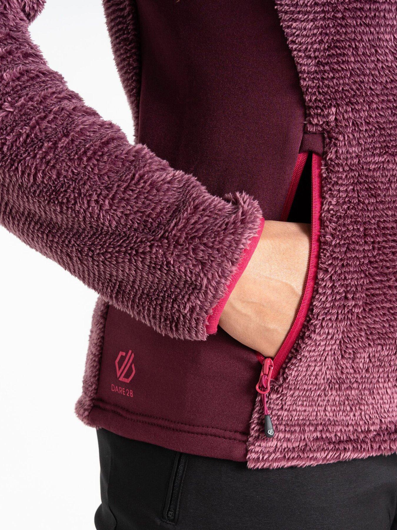 image of dare-2b-womens-mountainnbsptorrek-pronbspmidlayer--nbsppurple