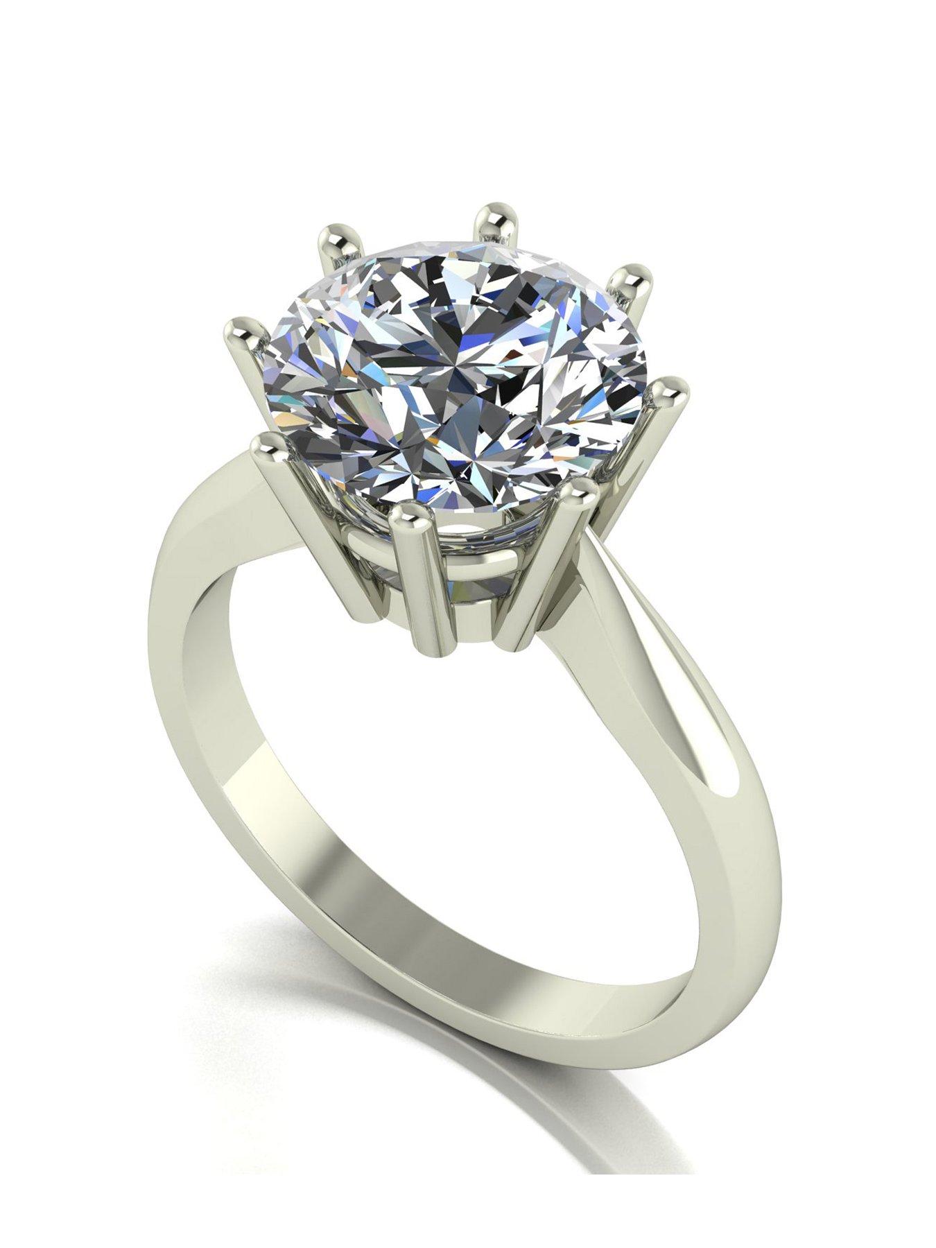 moissanite-statement-collection-9ct-white-gold-4ct-eq-round-brilliant-solitaire-ring