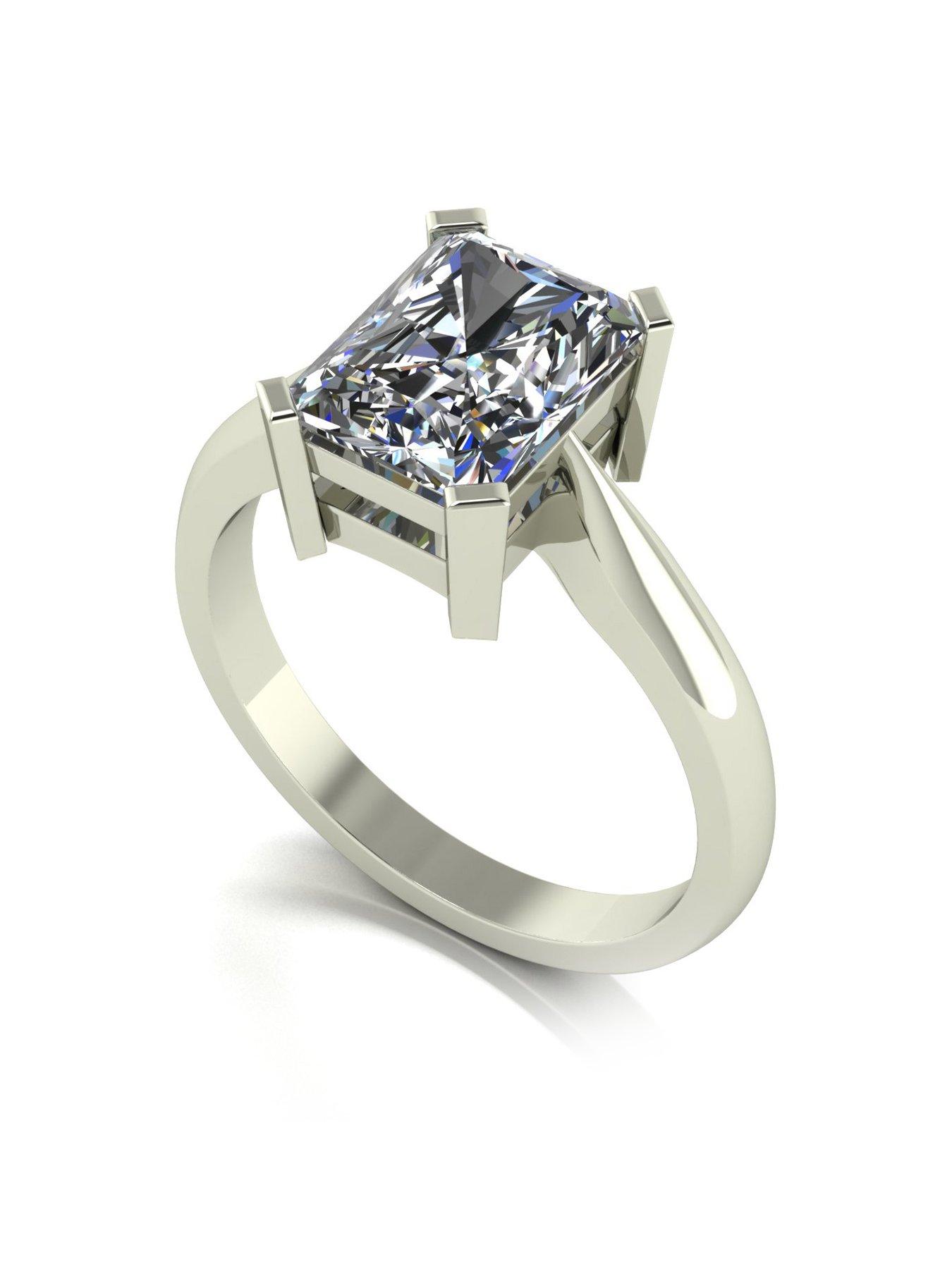 moissanite-statement-collection-9ct-white-gold-27ct-eq-radiant-cut-solitaire-ring
