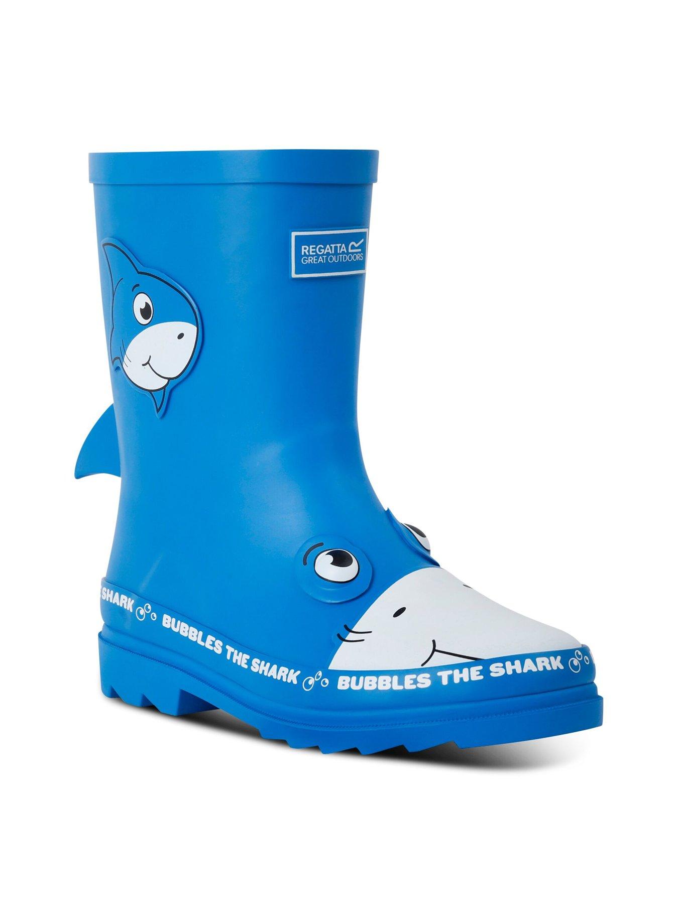 Image 6 of 6 of Regatta Kids Mudplay Junior Welly -blue