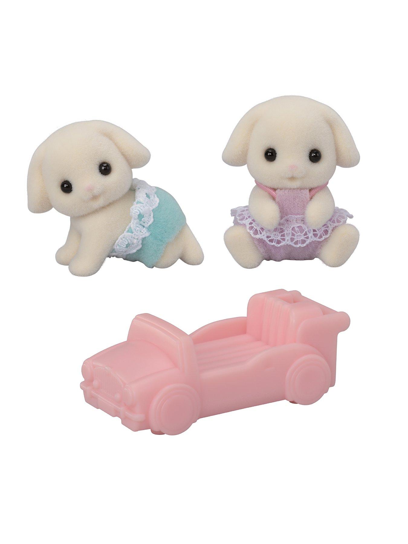 Image 3 of 4 of Sylvanian Families Flora Rabbit Twins