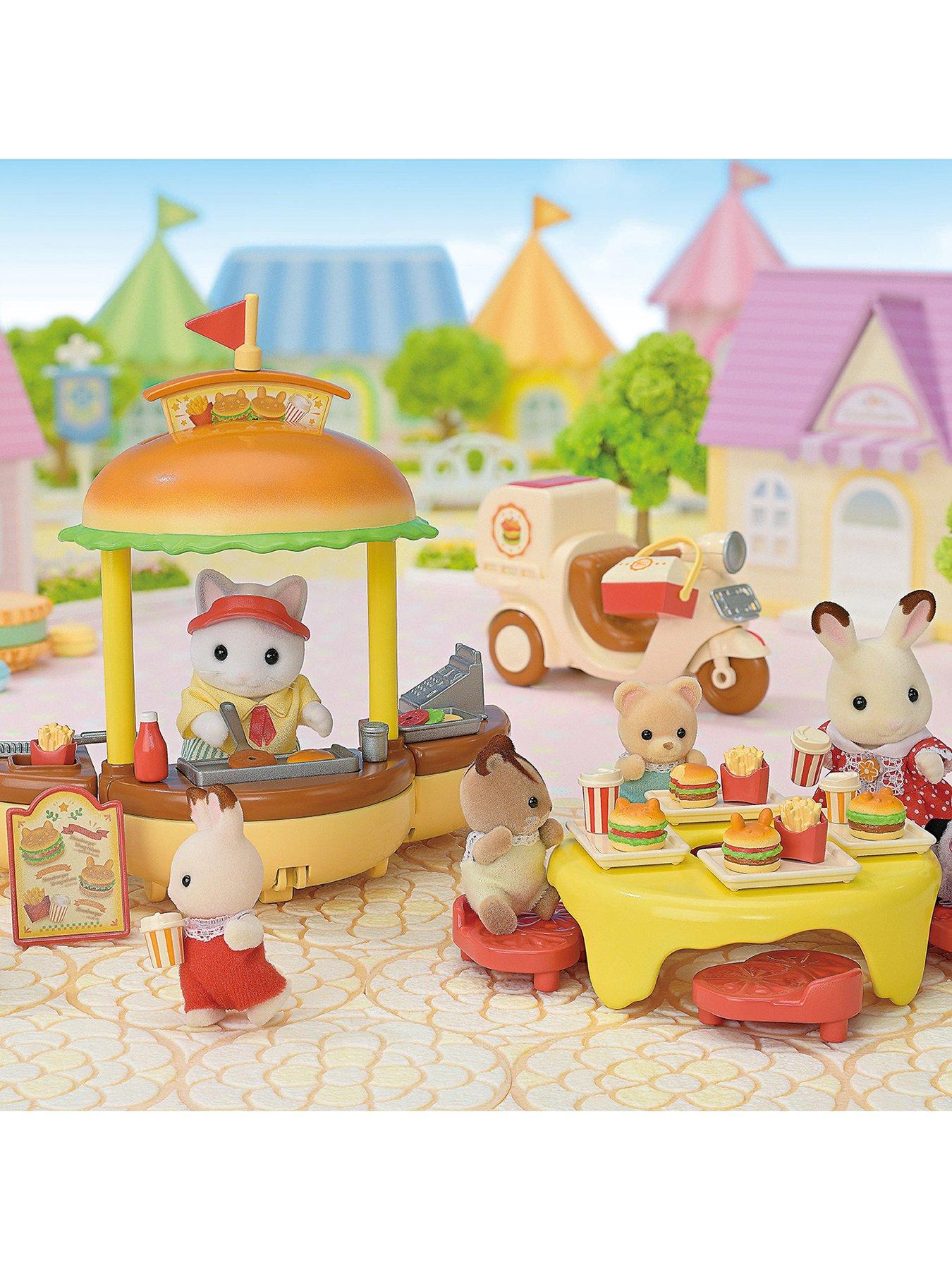 image of sylvanian-families-hamburger-stand
