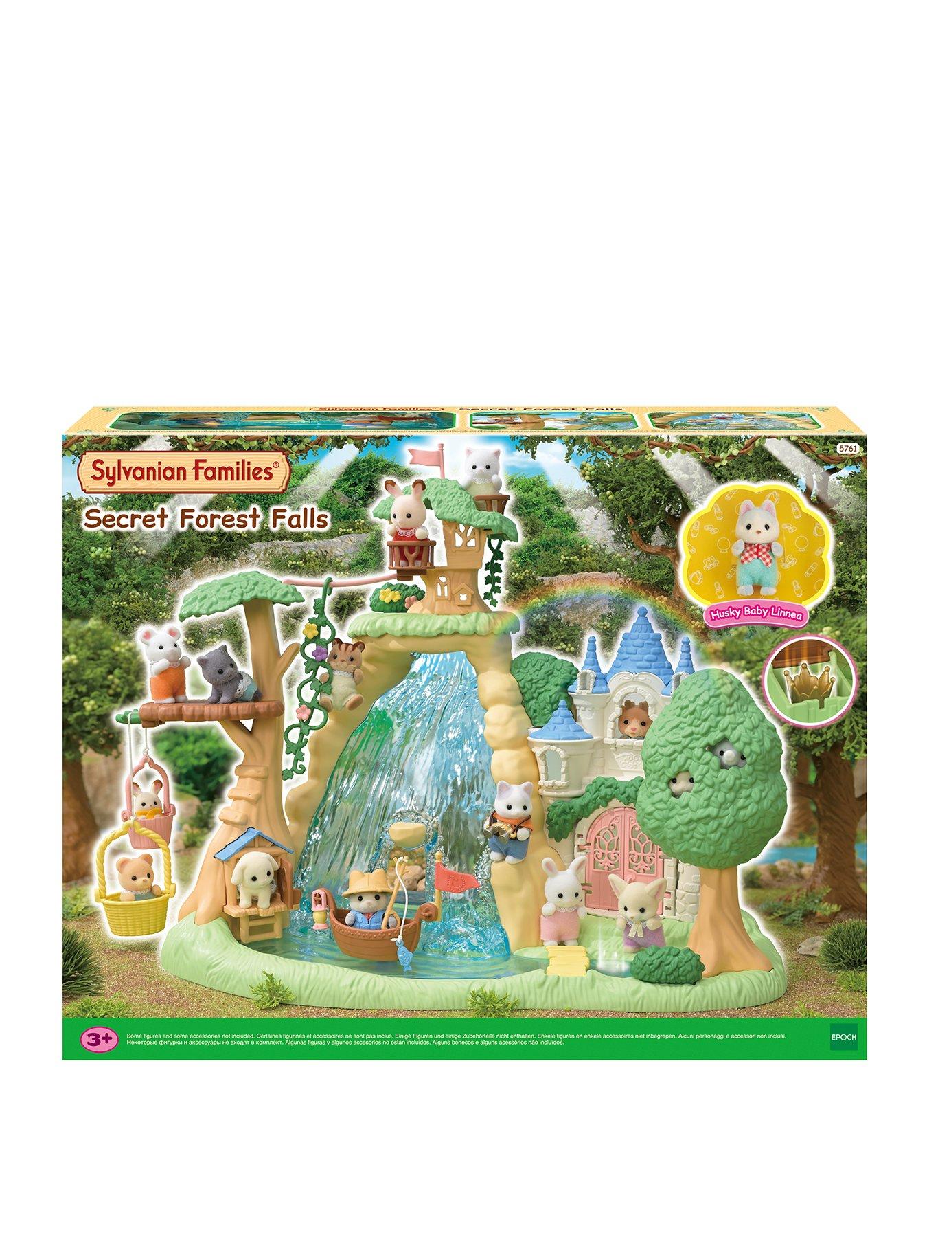 Sylvanian Families Secret Forest Falls Playset