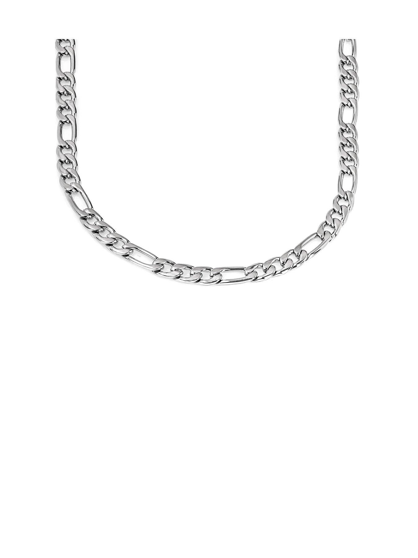 the-love-collection-mens-figaro-316-steel-chain-necklace