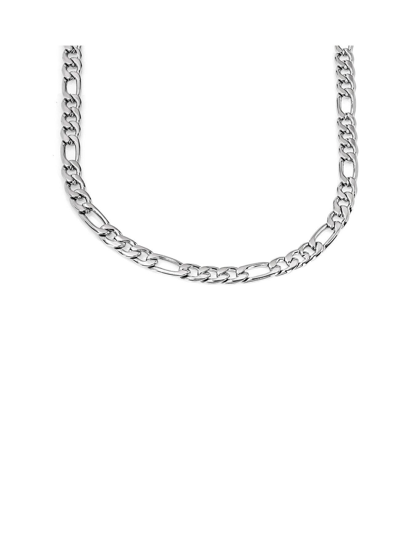 undefined Men's Figaro 316 Steel Chain Necklace